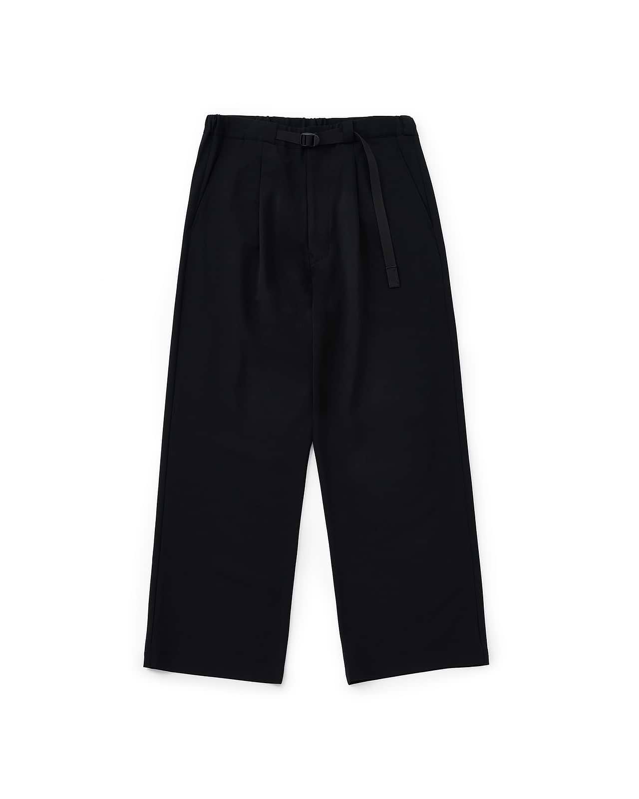 テープベルト1タックパンツ