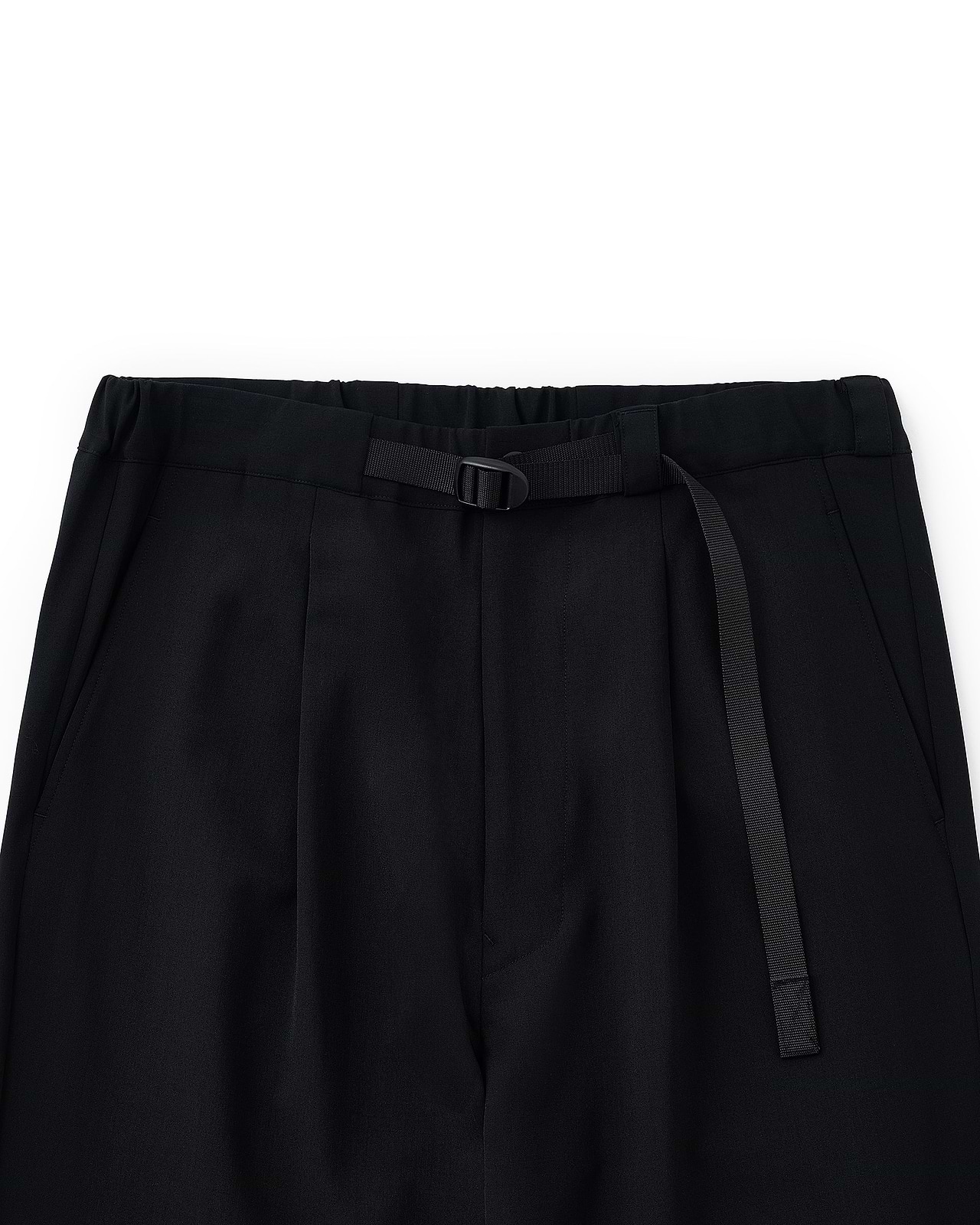 テープベルト1タックパンツ