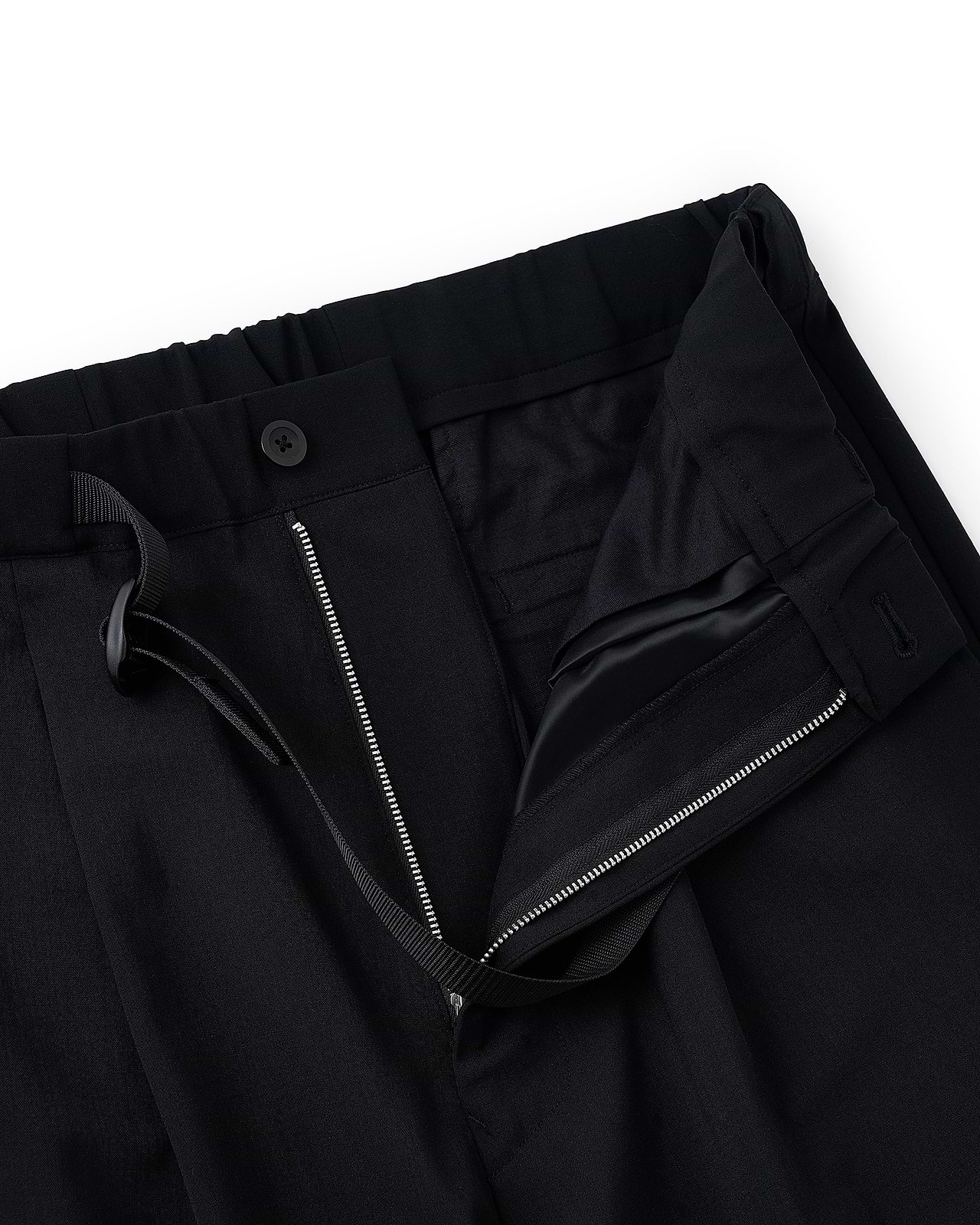 テープベルト1タックパンツ