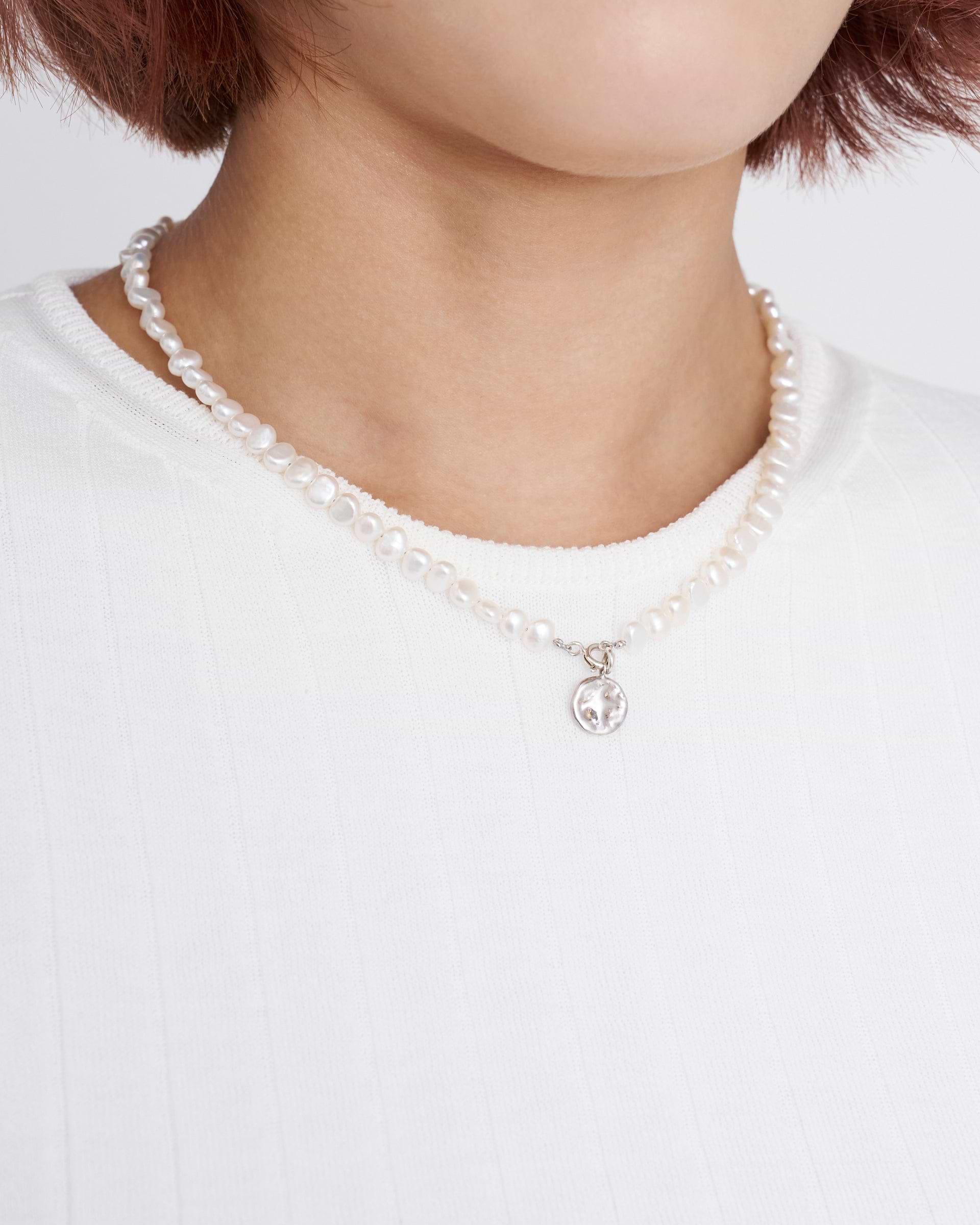 PREEK】バロックパールコイン 2WAY ネックレス 40 – ファッション