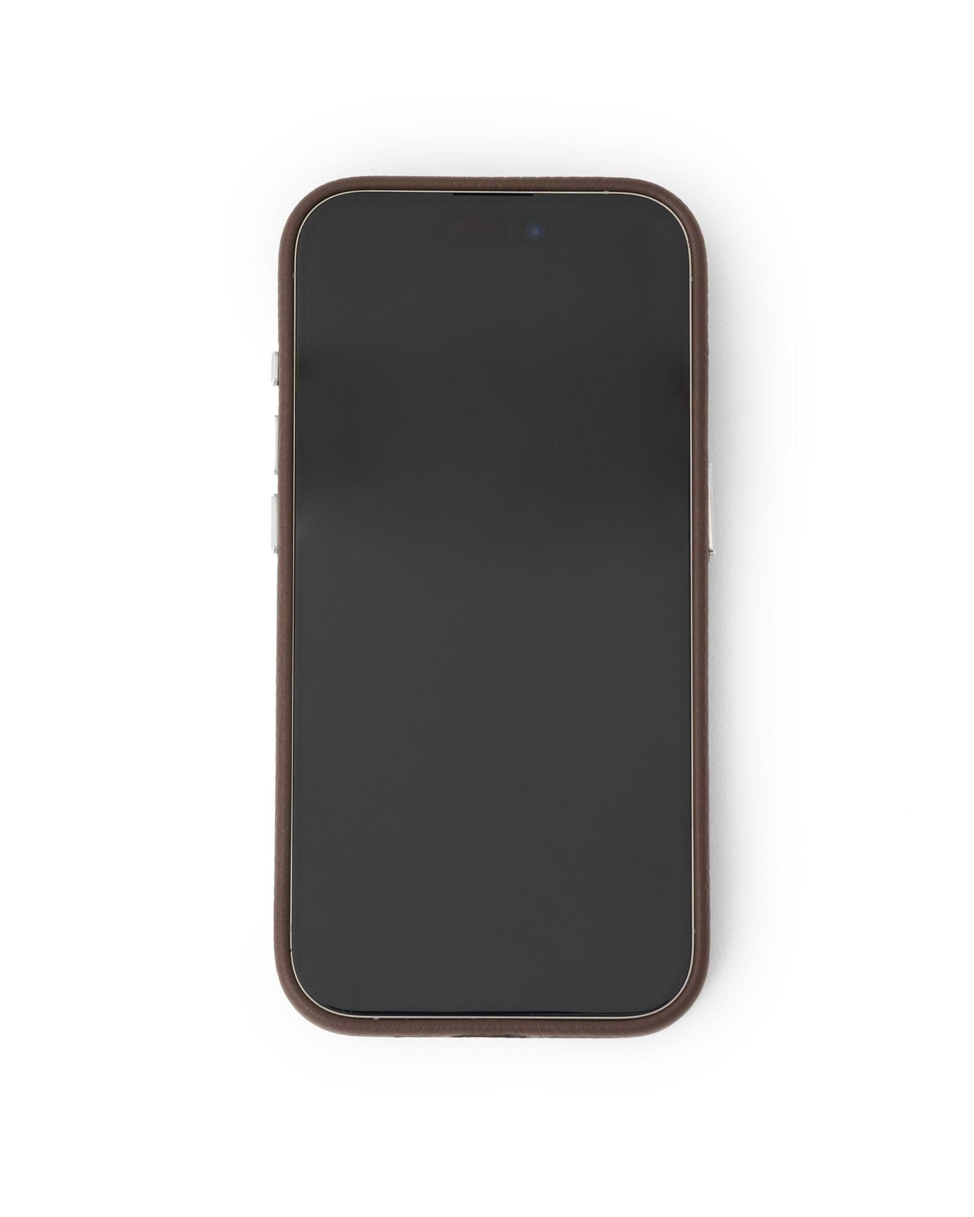 objcts.io】MagSafe対応iPhoneケース（ダークブラウン