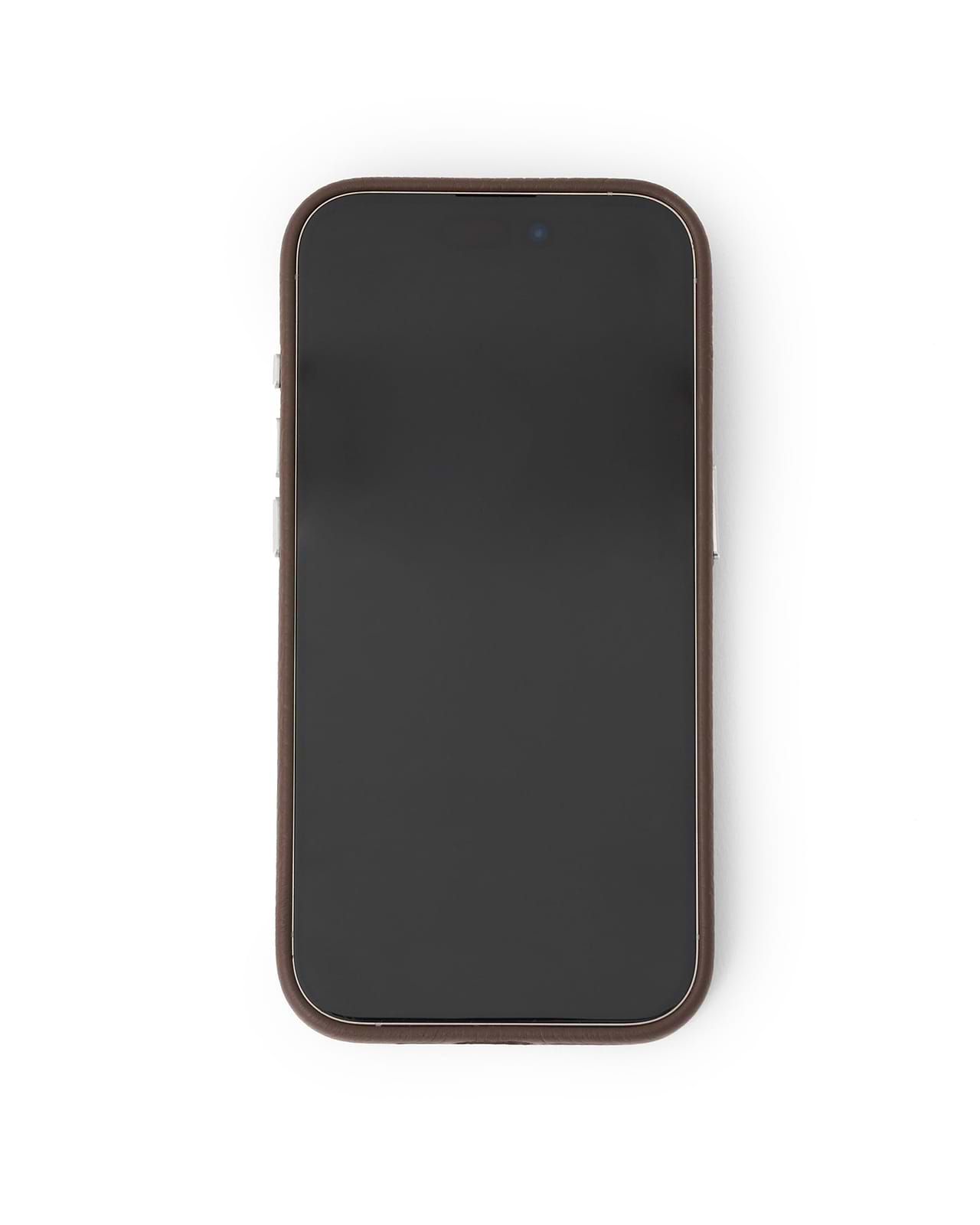 MagSafe対応iPhoneケース（ダークブラウン）