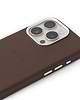 カラビナ付iPhoneケース（ダークブラウン）