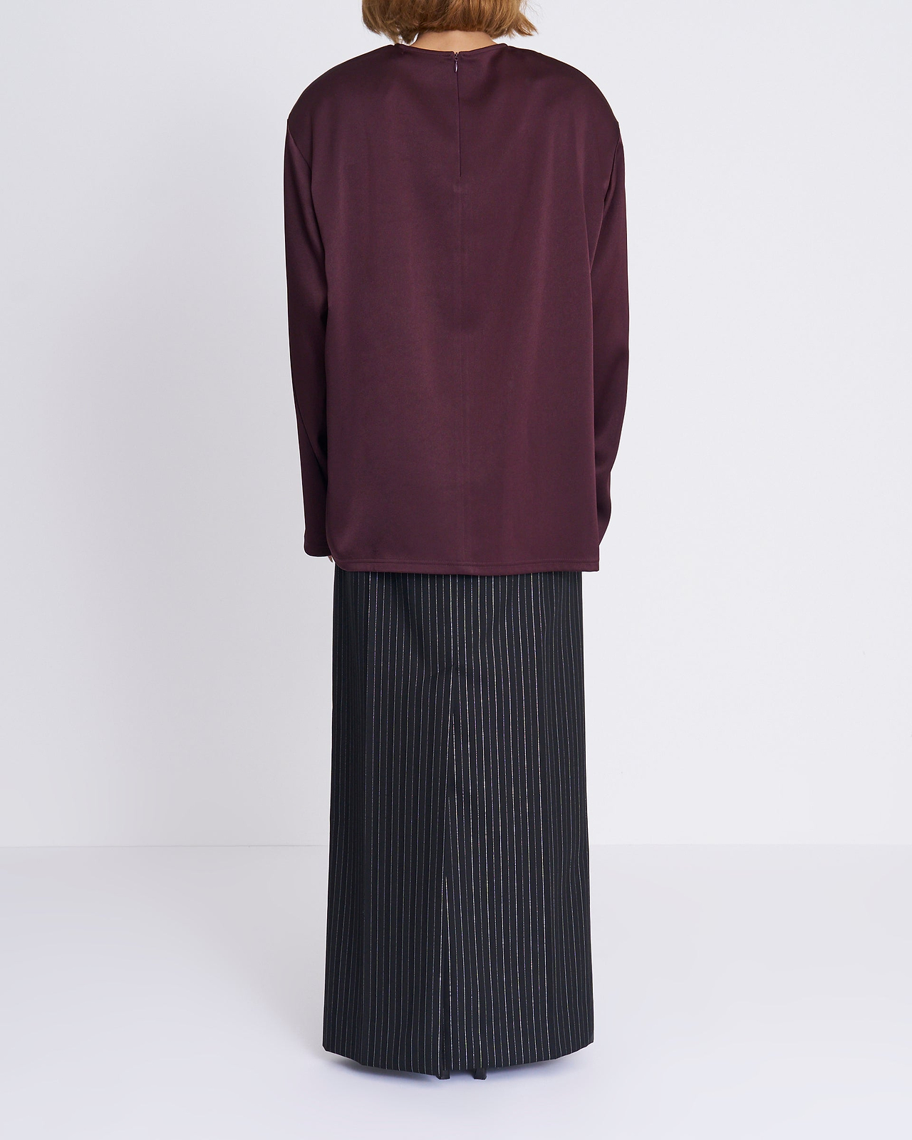 サテンショルダーパッド LS ロングTシャツ