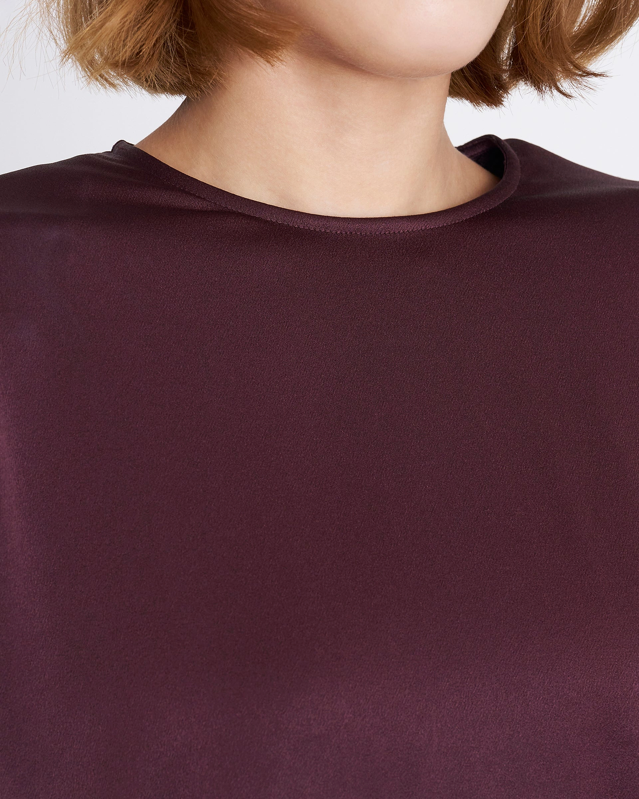 サテンショルダーパッド LS ロングTシャツ