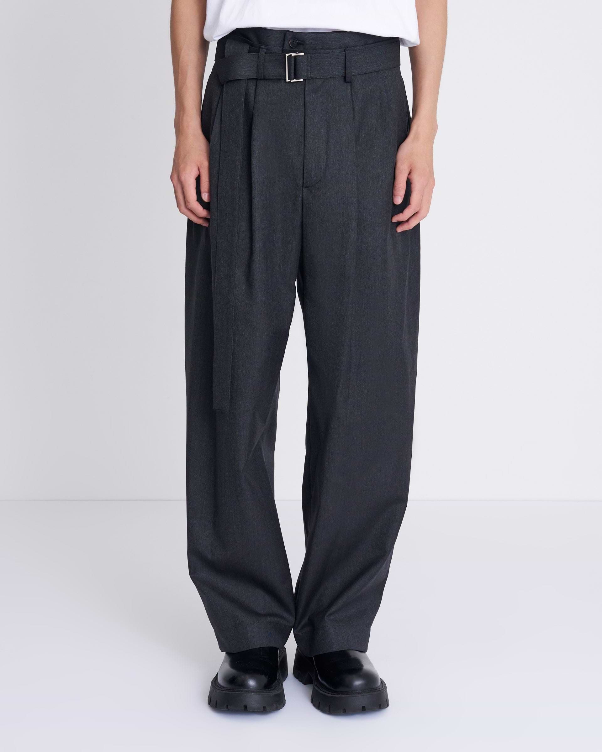 SEE ALL シーオール　MANCHESTER PANTS SEEALL】マンチェスターパンツ ブラック | 日本製 パンツ | F/STORE