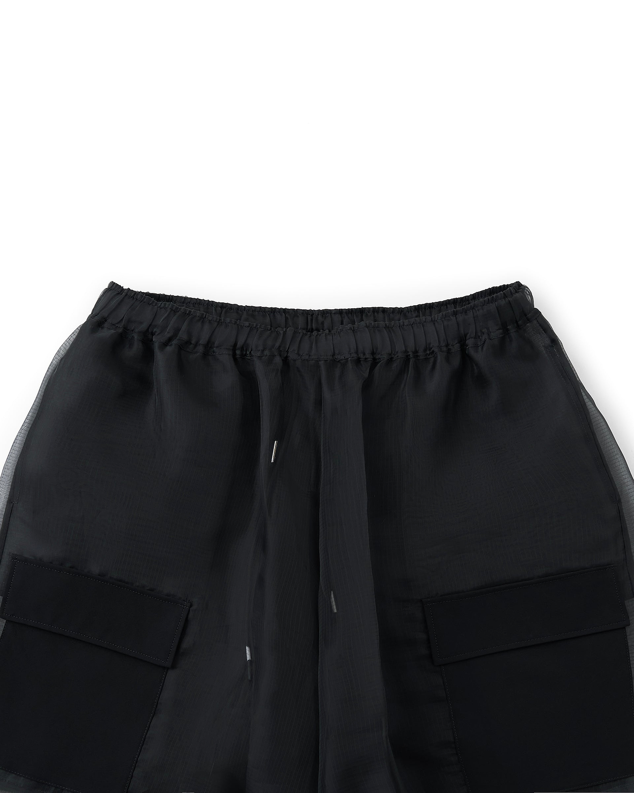 レイヤーストレッチタックパンツ