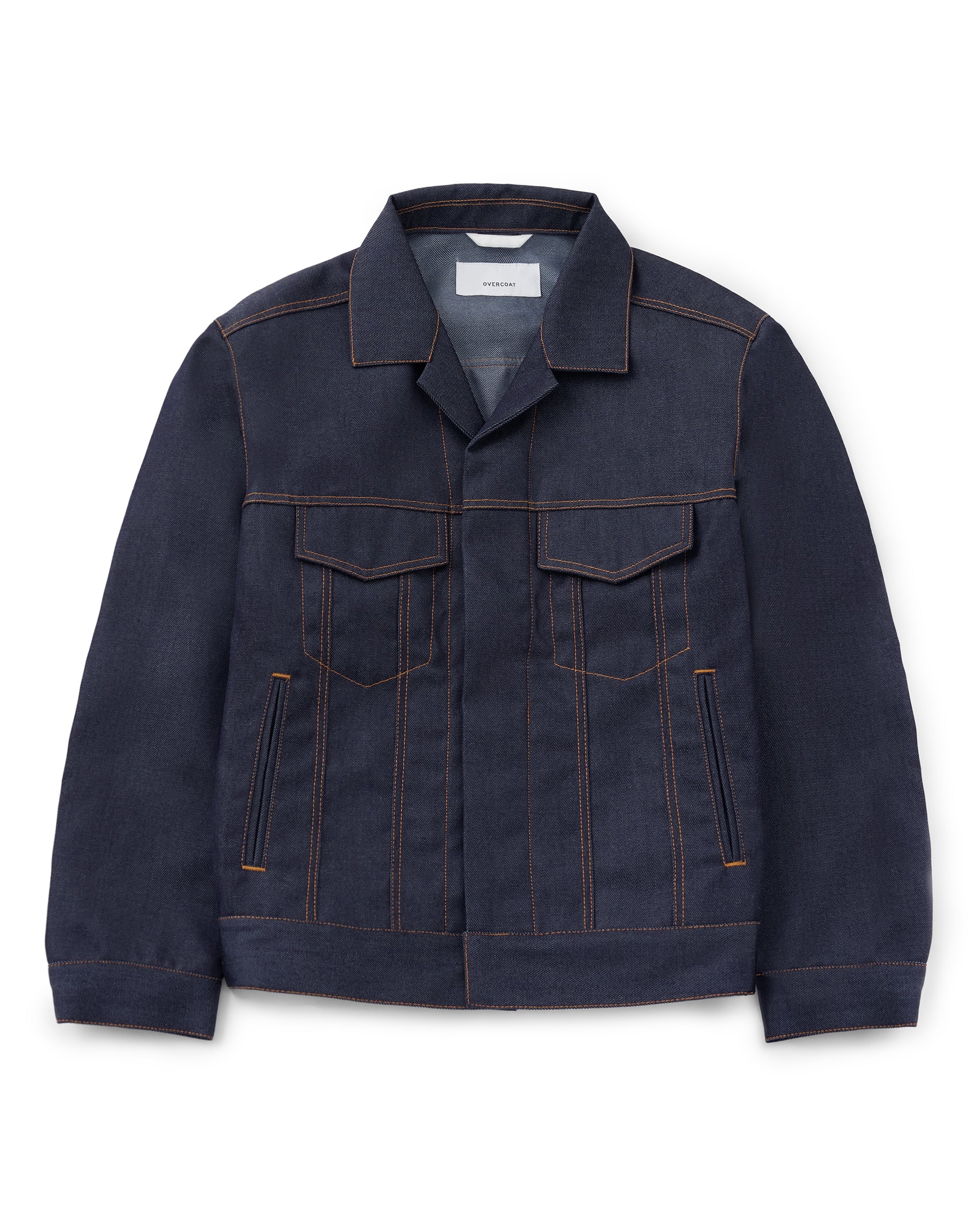 【週末限定】これからの季節に！OVERCOAT ウールデニム OVERCOAT】デニムジャケット – ファッションスナップストア