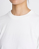 Hanes T-SHIRTS SHIRO／クルーネックロングスリーブTシャツ