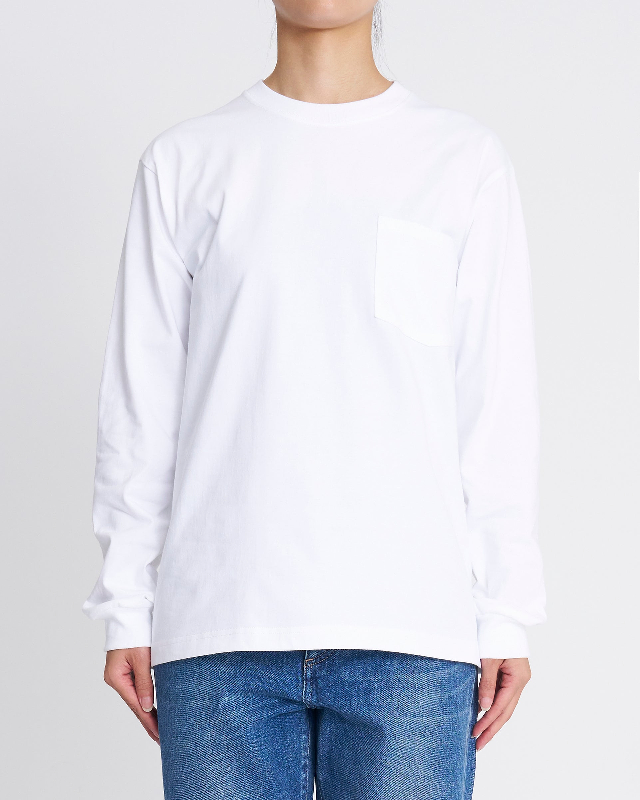 BEEFY ロングスリーブポケットTシャツ