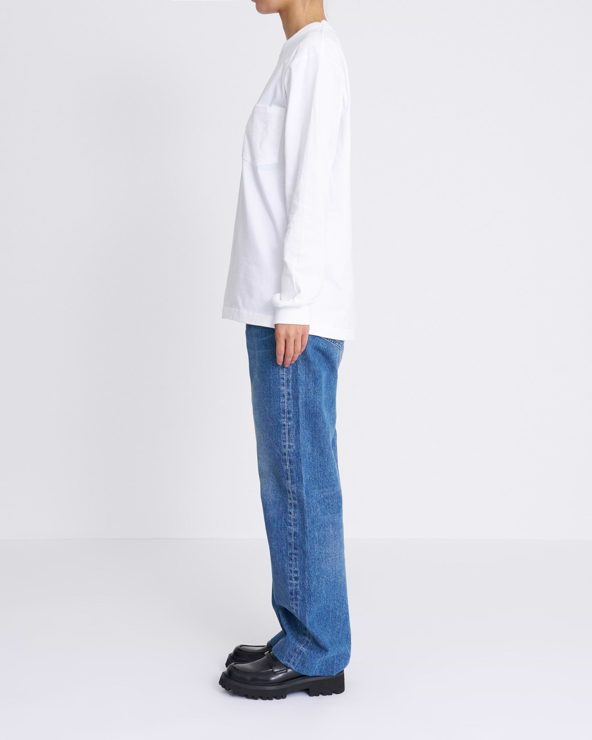 Hanes】BEEFY ロングスリーブポケットTシャツ – ファッションスナップ