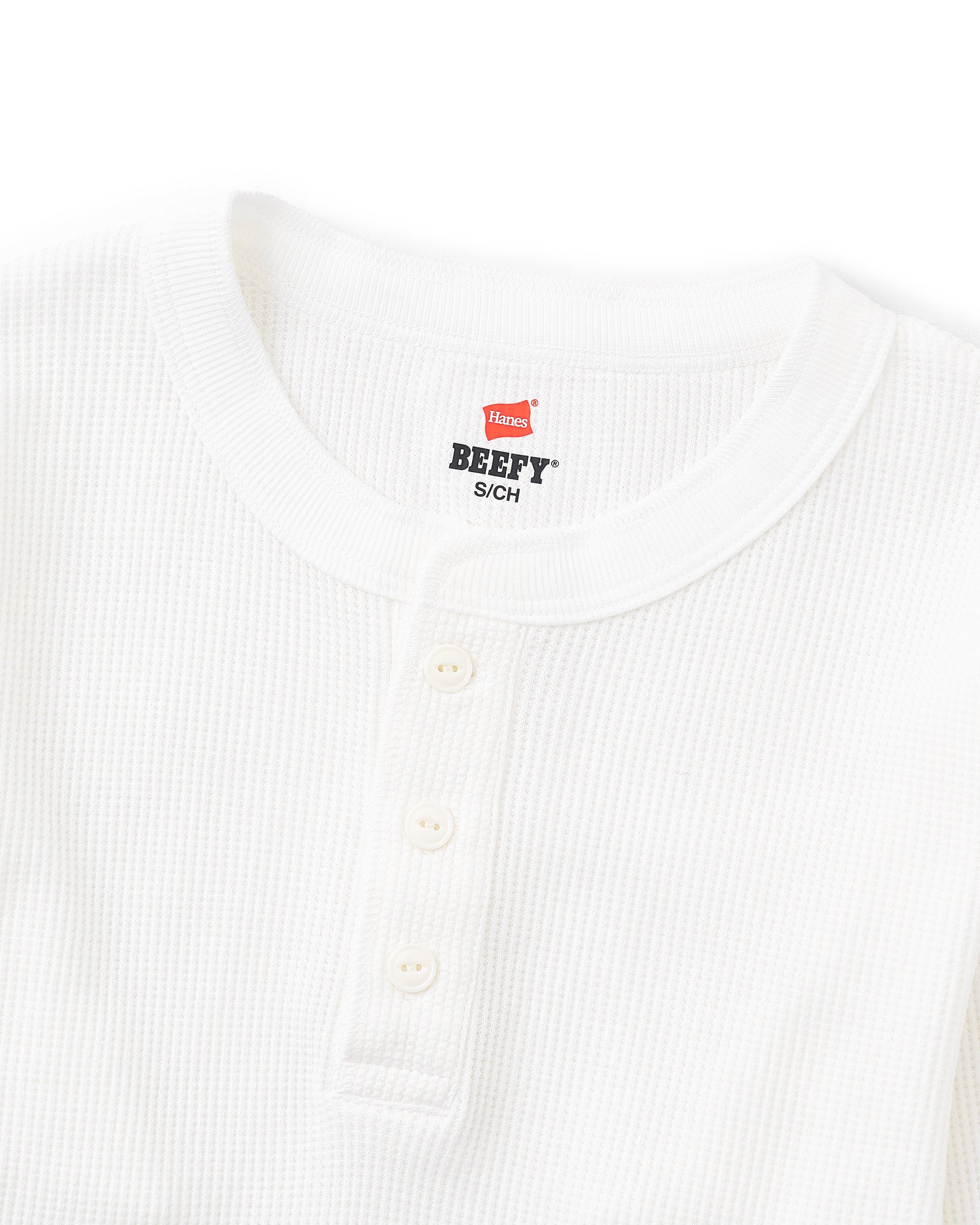 Hanes】BEEFY ヘンリネックロングスリーブ – ファッションスナップストア