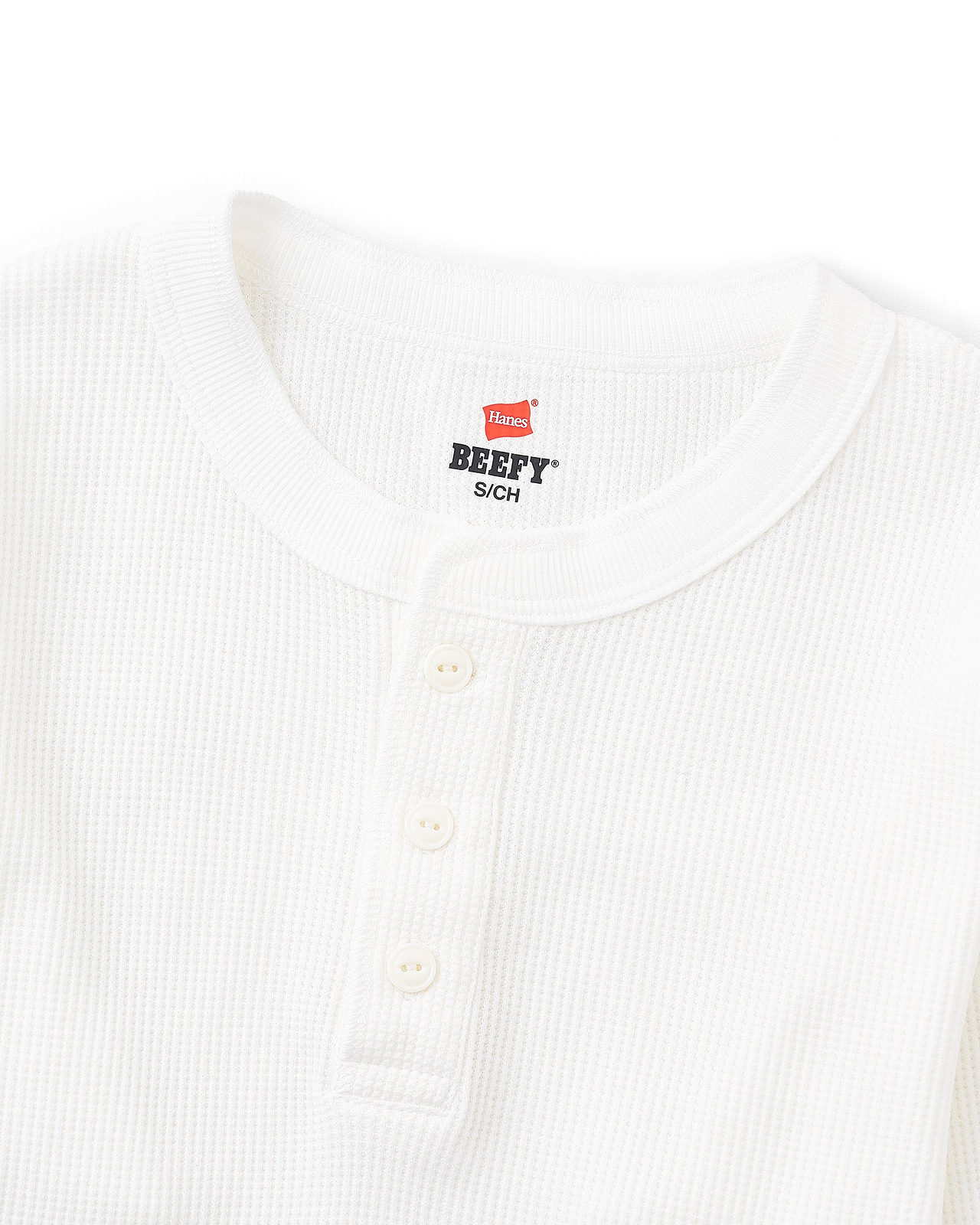 BEEFY サーマルヘンリーネックロングスリーブ