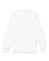 Hanes T-SHIRTS SHIRO/クルーネックロングスリーブTシャツ