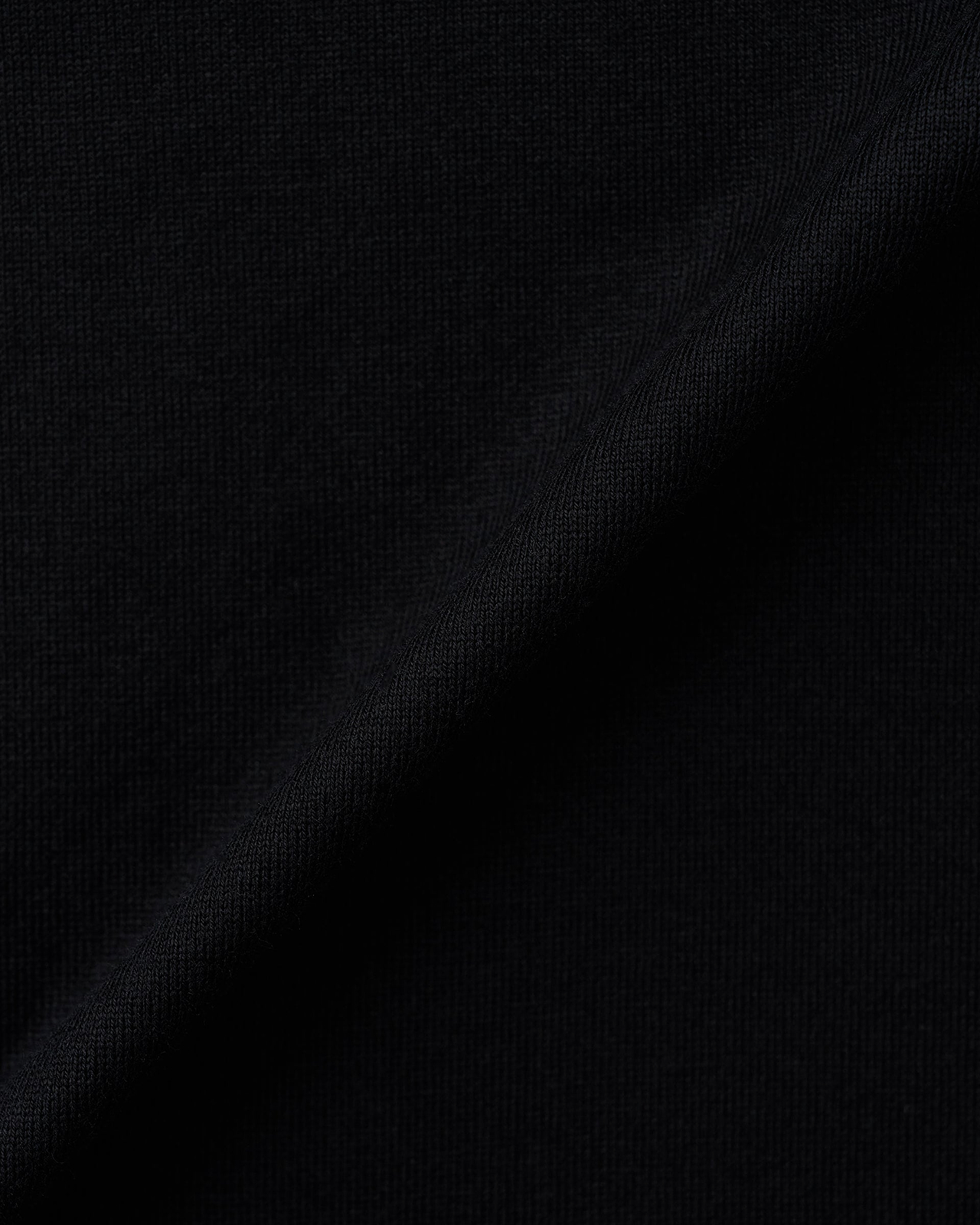 Hanes T-SHIRTS KURO／クルーネックロングスリーブTシャツ