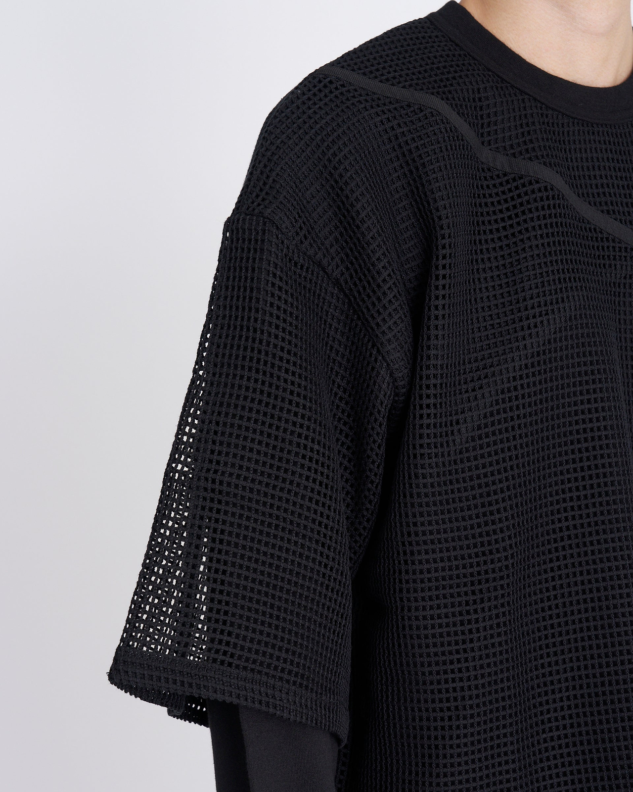 パウダーメッシュレイヤー L/S T