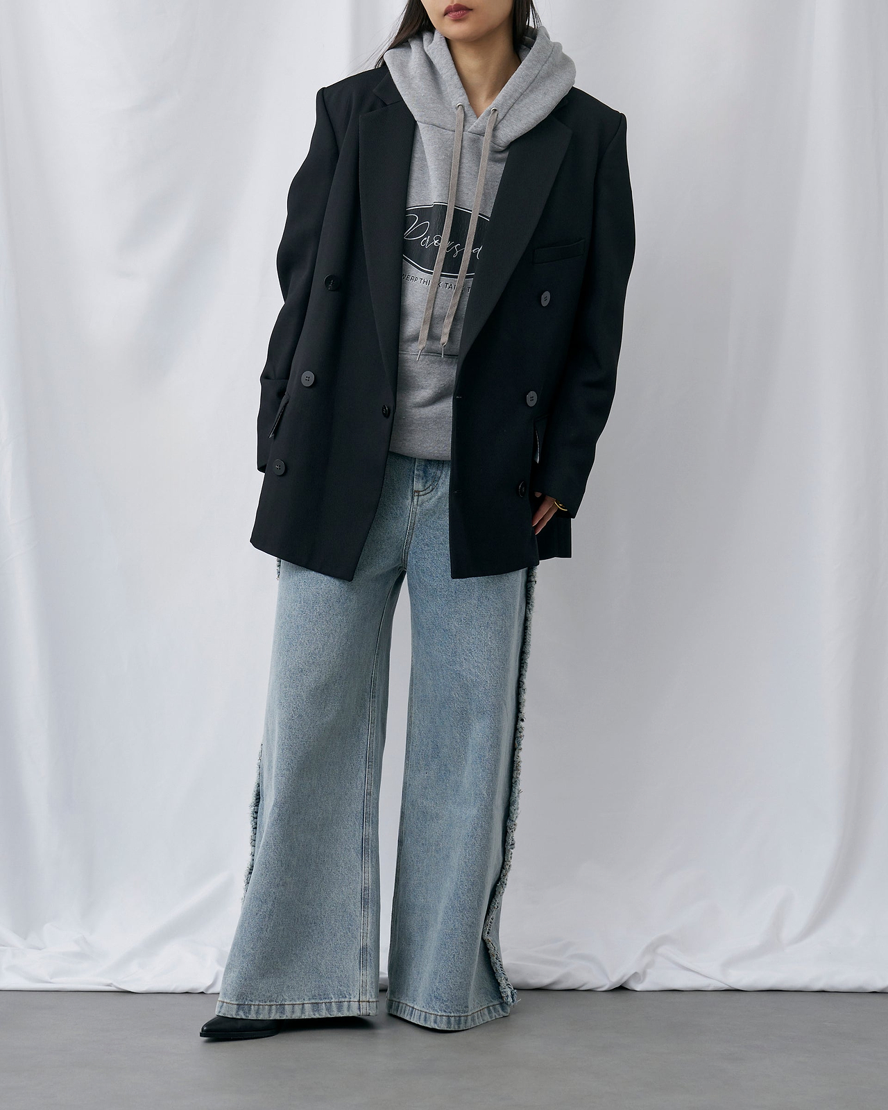 着用サイズ2／身長165cm（スタッフスナップ）
