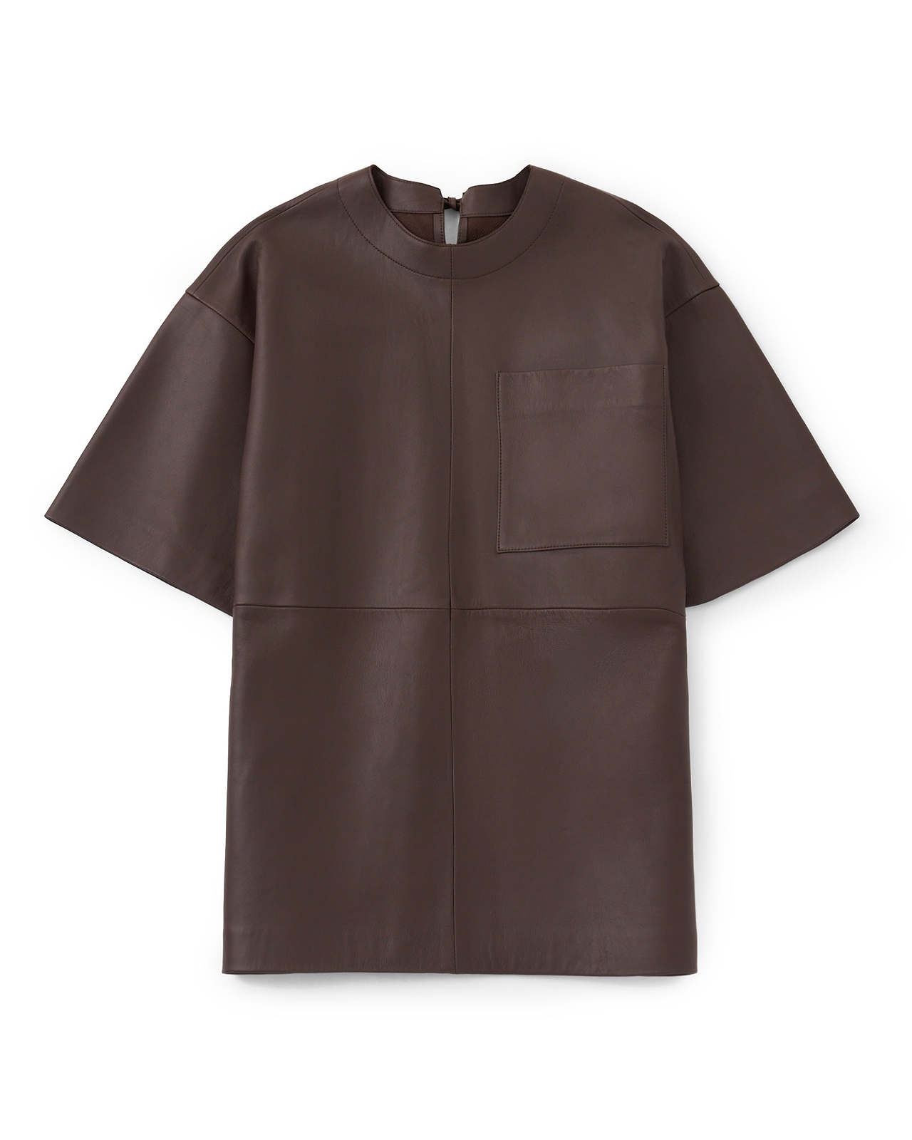 ラムレザーポケットTシャツ