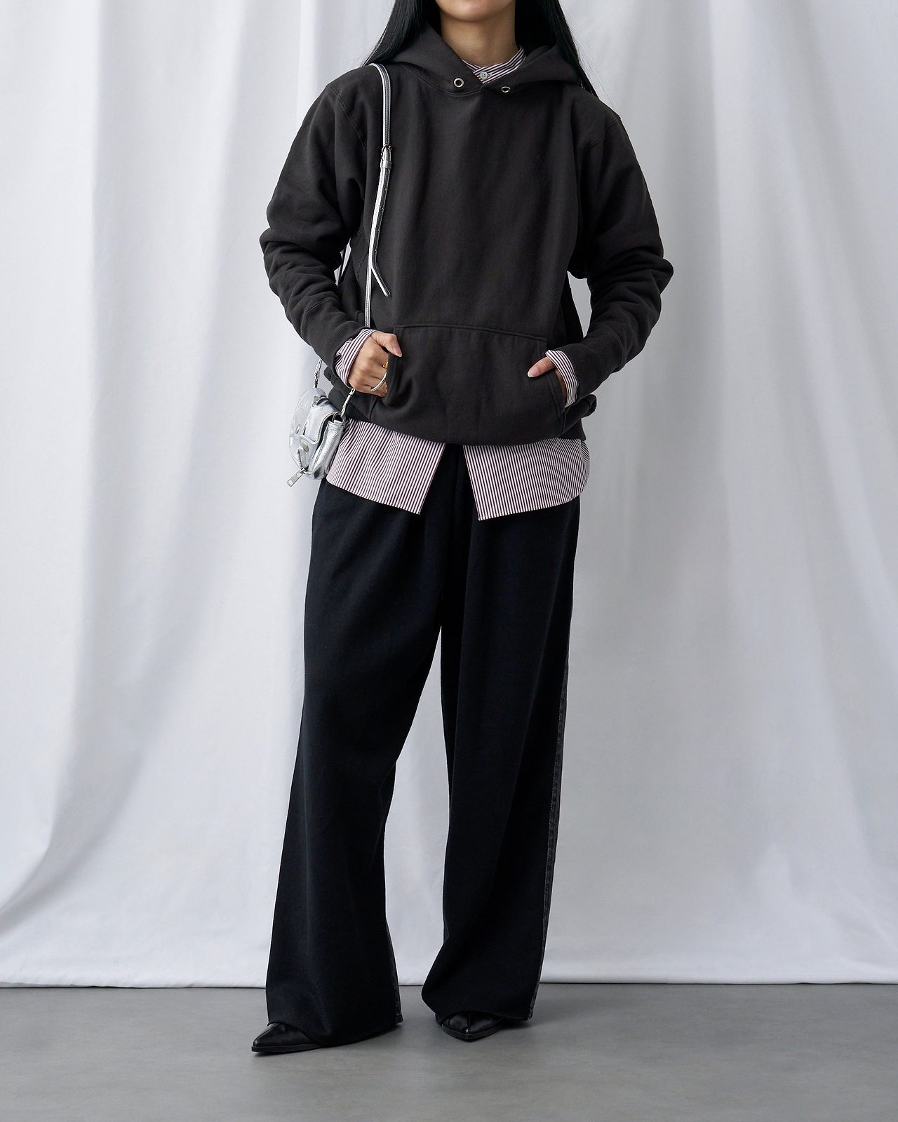 着用サイズ2／身長165cm（スタッフスナップ）