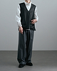 【26SS】シンセティックレザーベスト