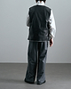 【26SS】シンセティックレザーベスト