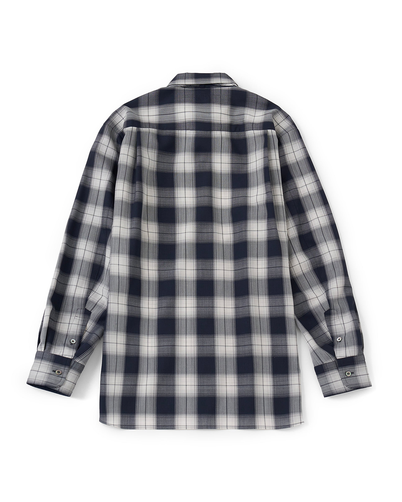 【26SS】オンブレチェックネクタイシャツ