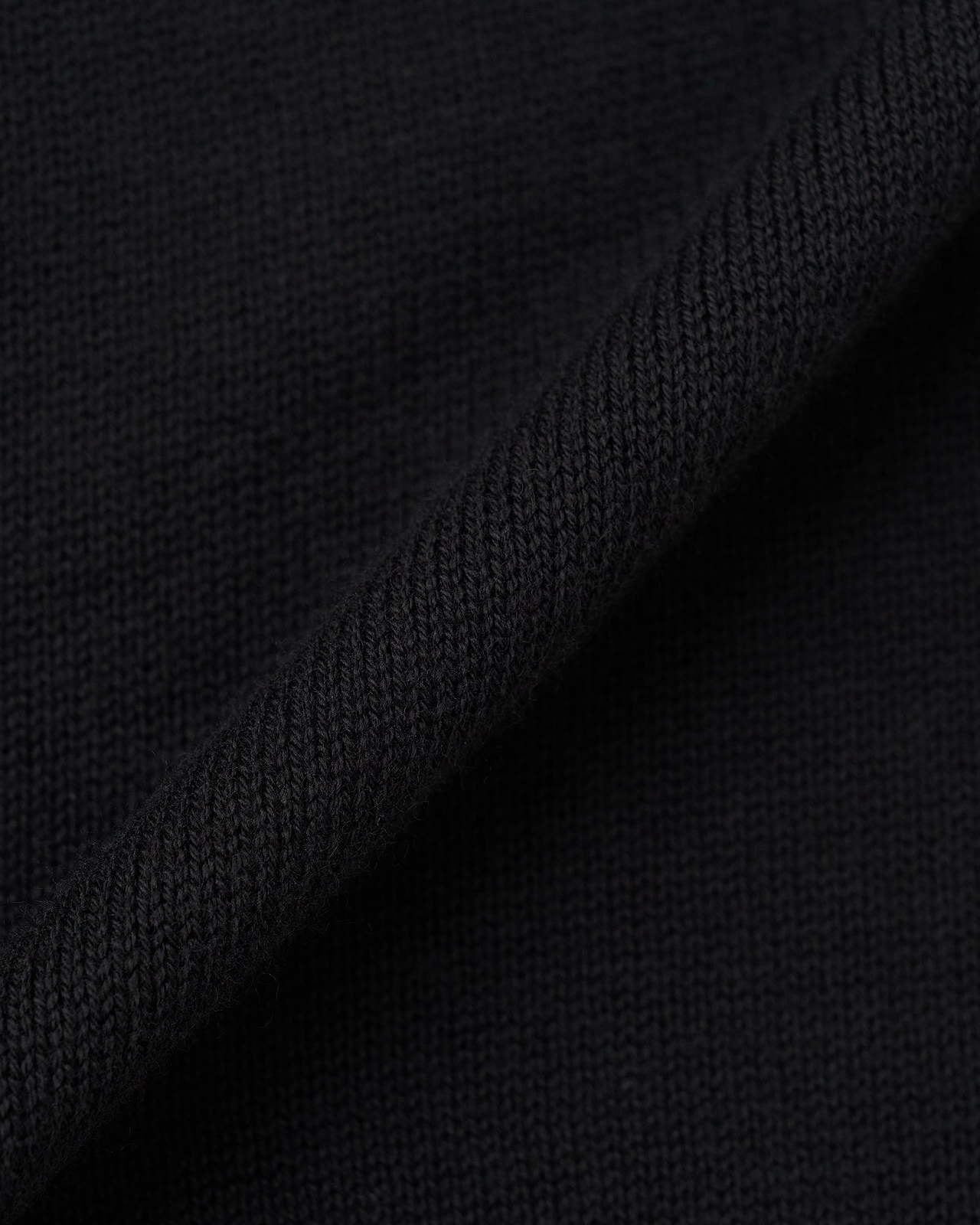 【26SS】コットンカシミアアシンメトリーハーフジッププルオーバー