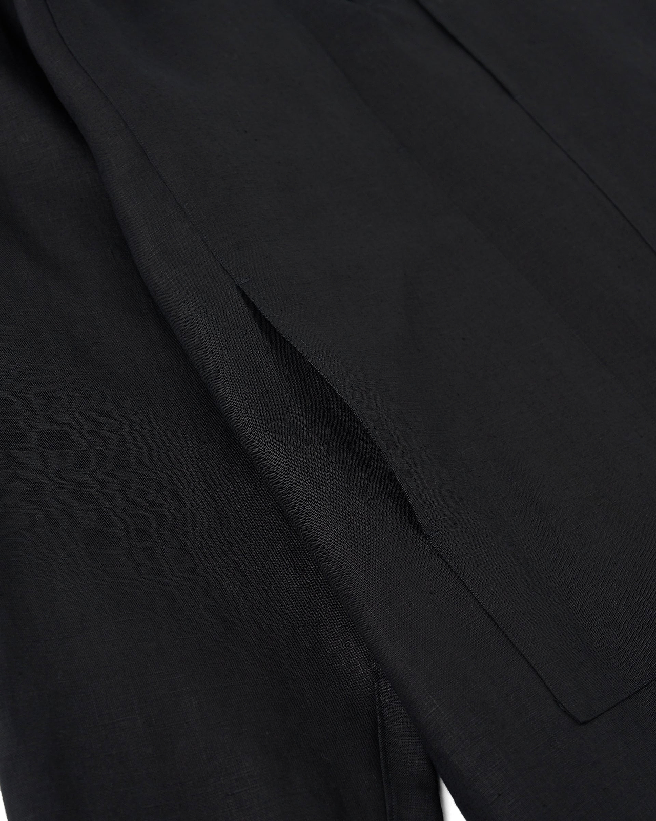 POSTELEGANT】リネンギャザープルオーバーシャ​​ツ | スキッパーシャツ 