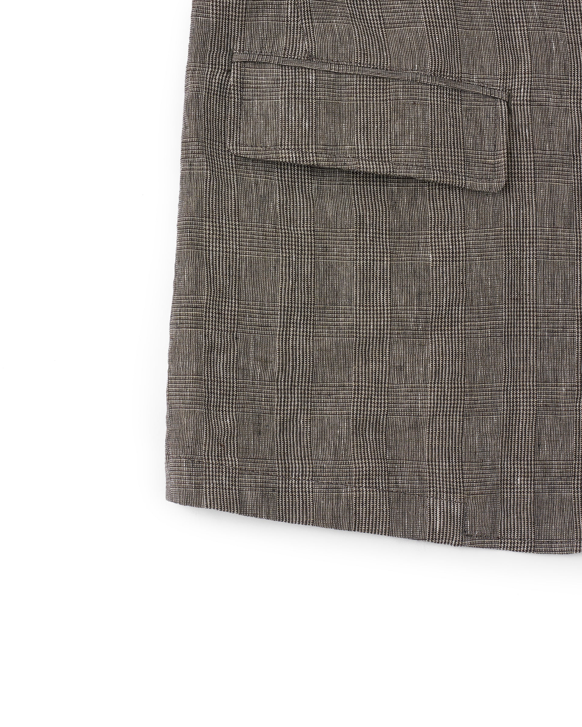 SEVEN BY SEVEN ジャケット7x7 グレンチェック リネン Sサイズ SEVEN BY SEVEN - テーラードジャケット - TAILORED JACKET - Glen