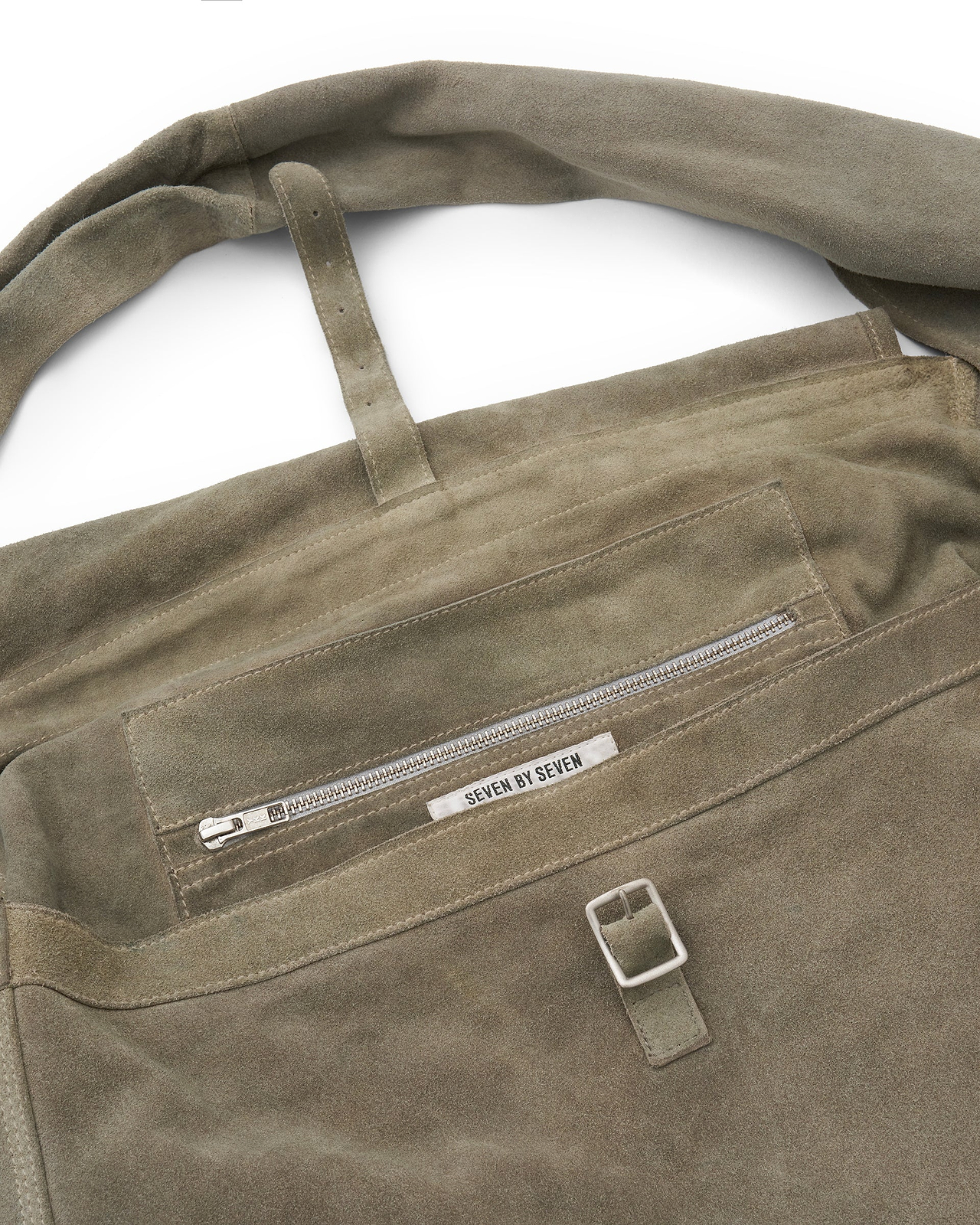 【26SS】レザーショルダーバッグ（カウスプリットレザー）