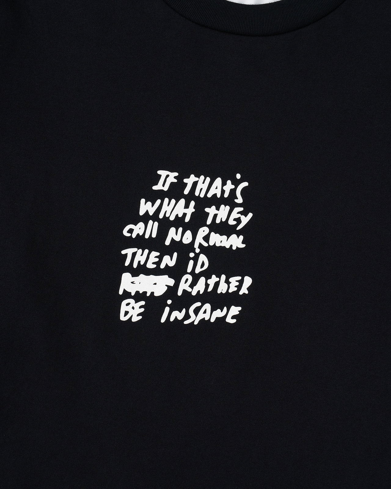 【26SS】ジャイ・タンジュ "BE INSANE" S/S Tシャツ