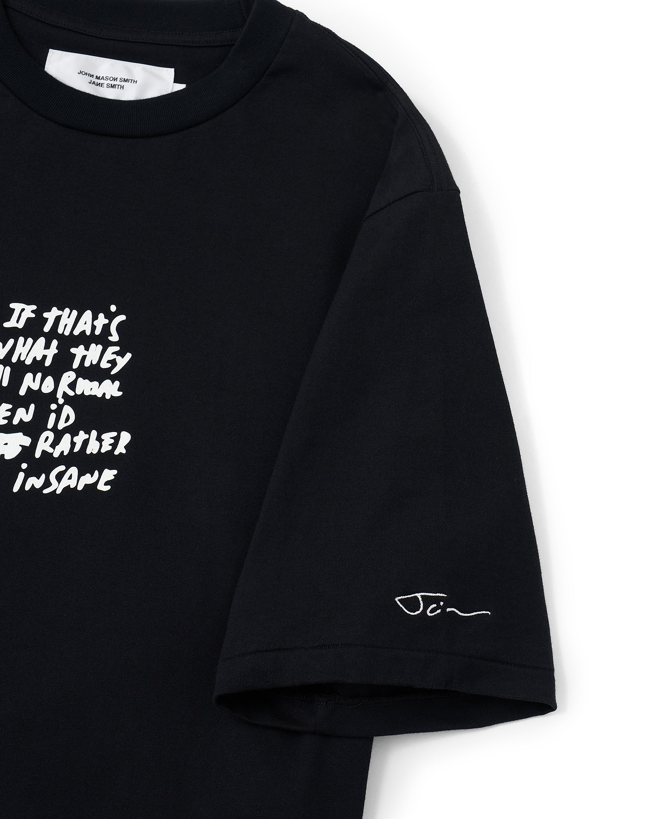 【26SS】ジャイ・タンジュ "BE INSANE" S/S Tシャツ