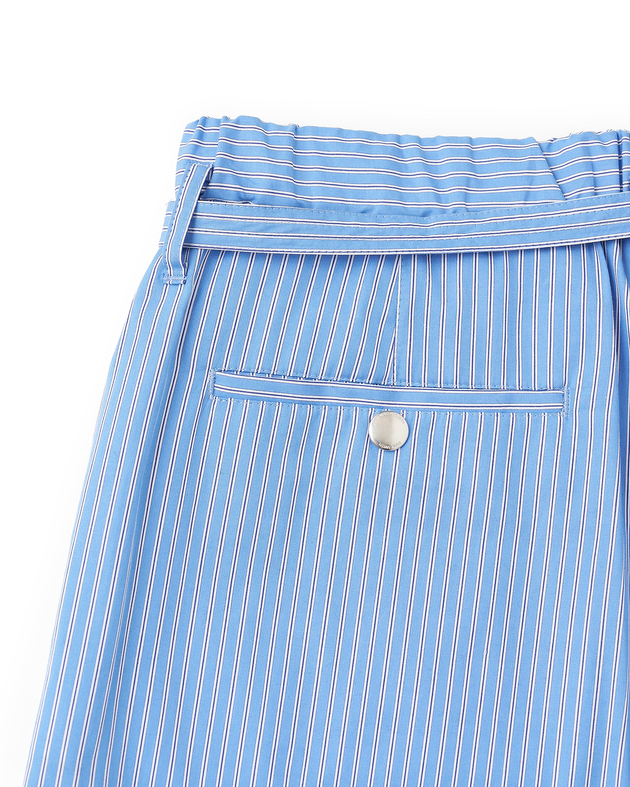 【26SS】ストライプコットンブロード13インチショートパンツ