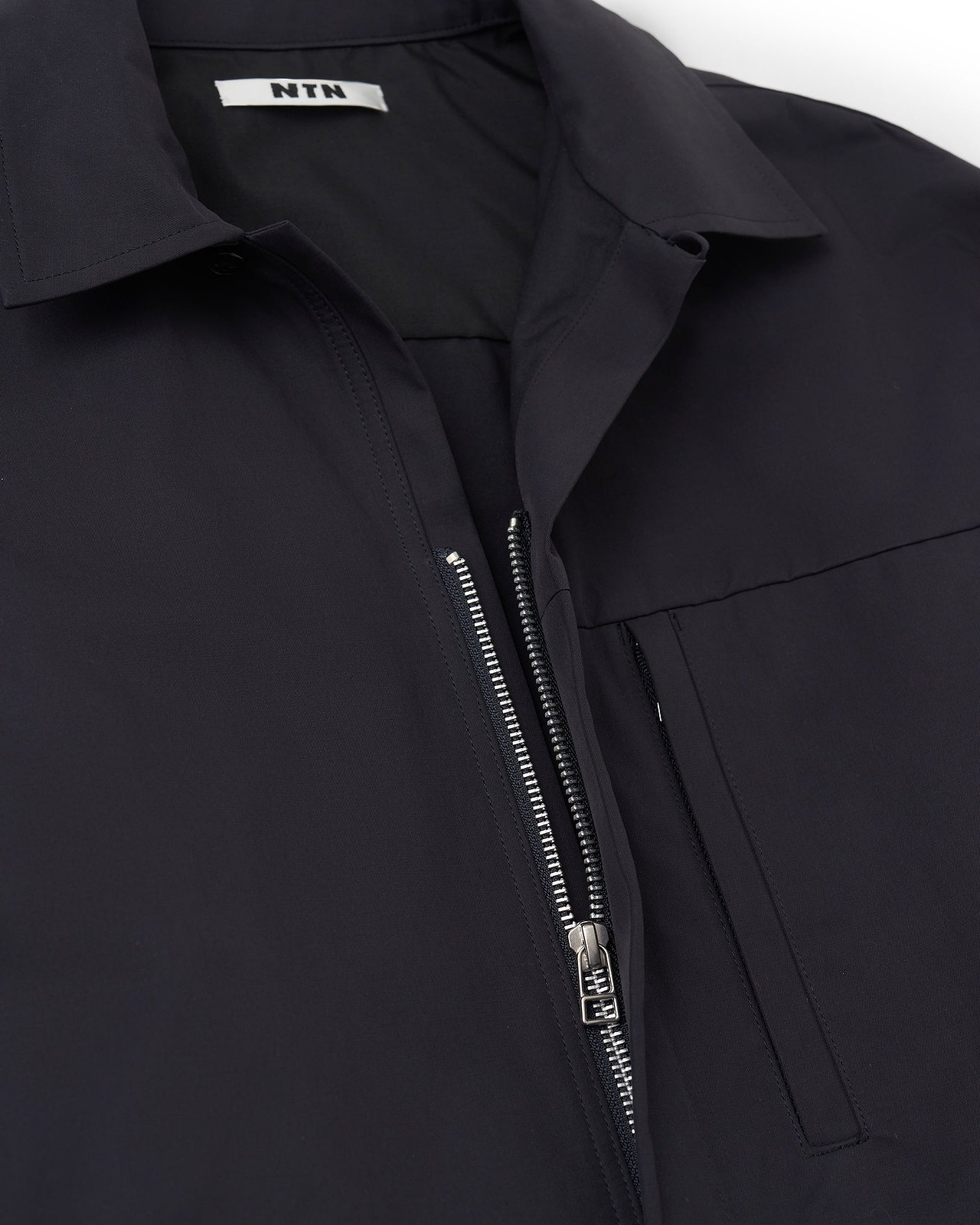 【26SS】アセントジップオープンシャツ