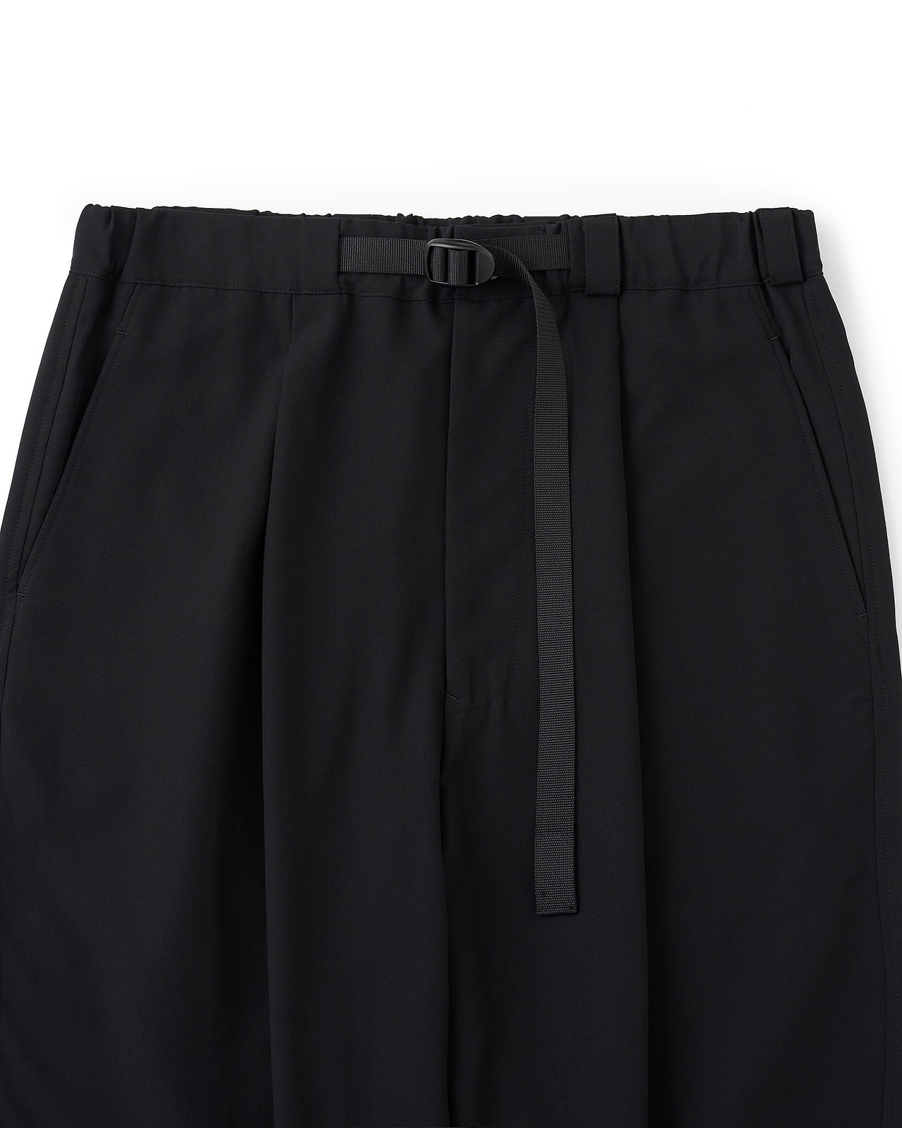 【26SS】テープベルト 1タックパンツ