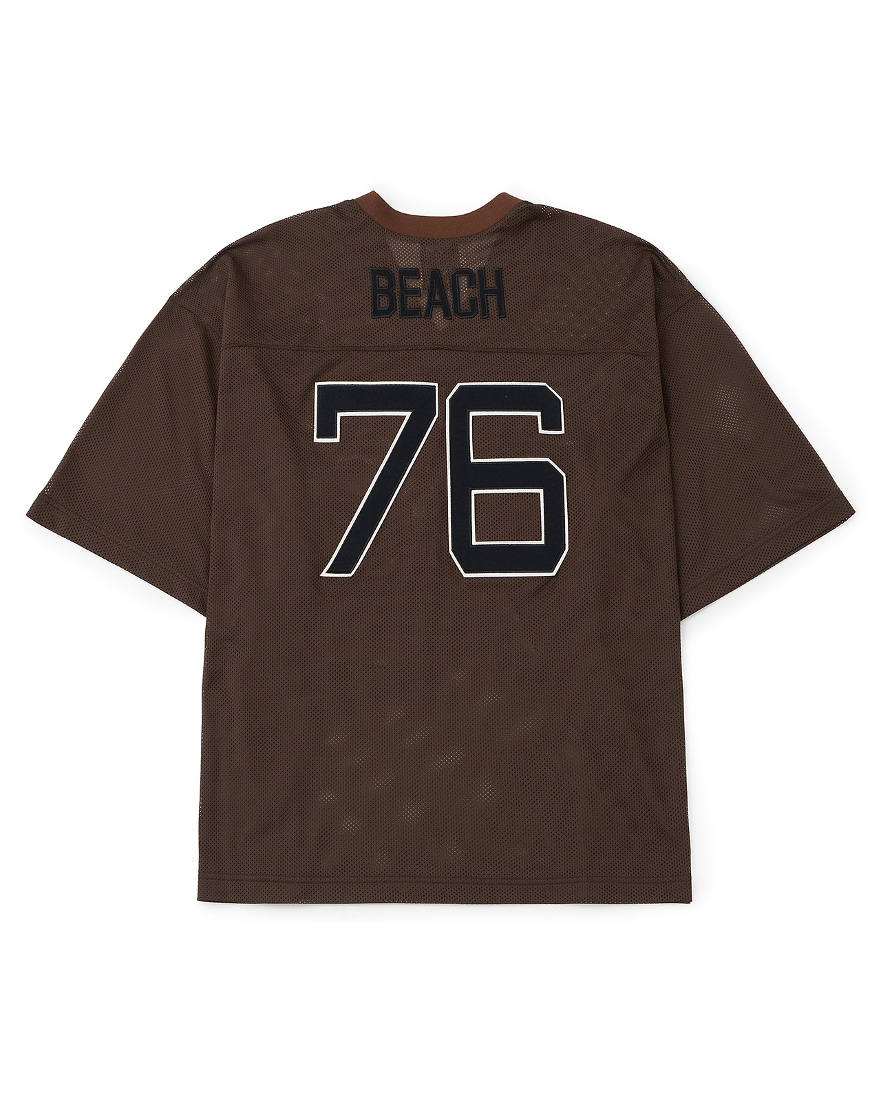 INSCRIRE】メッシュフットボールTシャツ | ナンバリング ロゴ 