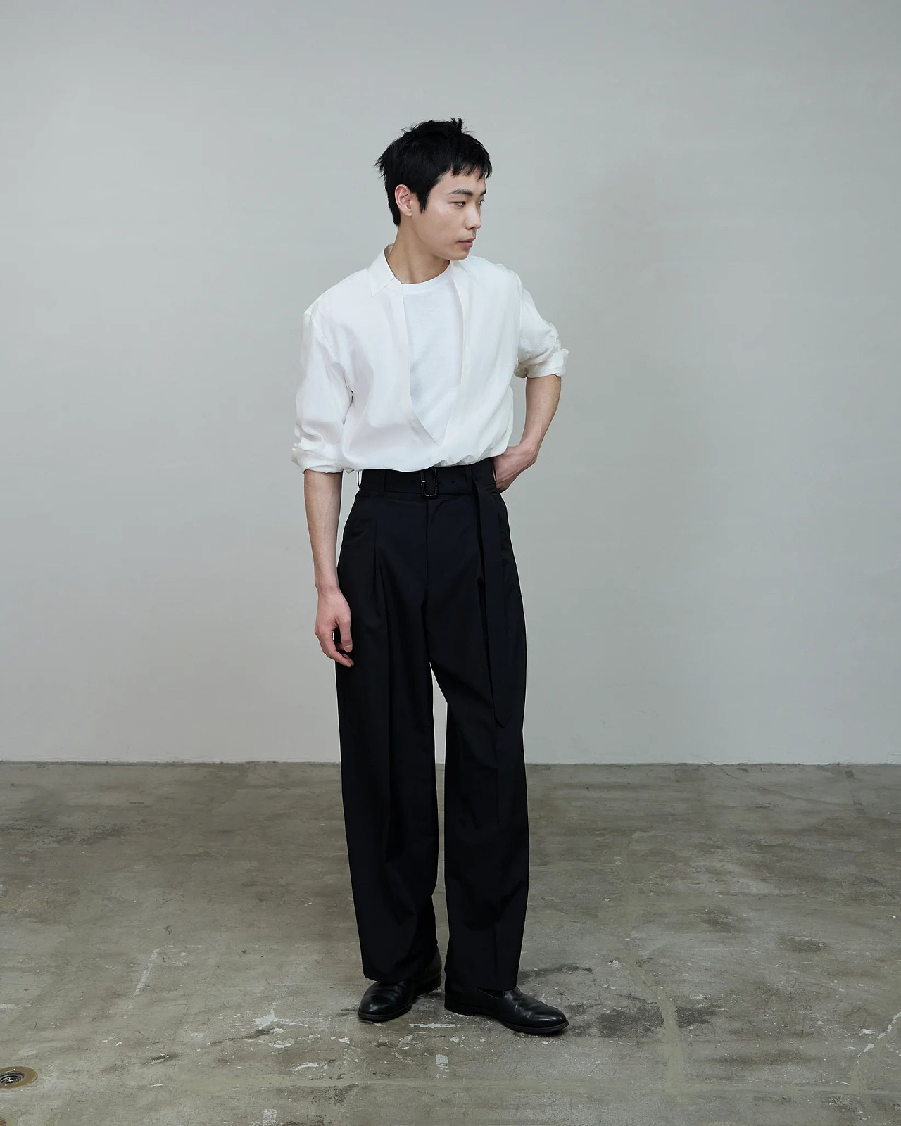 THE RERACS×1LDK×F/STORE＞ ベルテッドワイドパンツ（メンズ