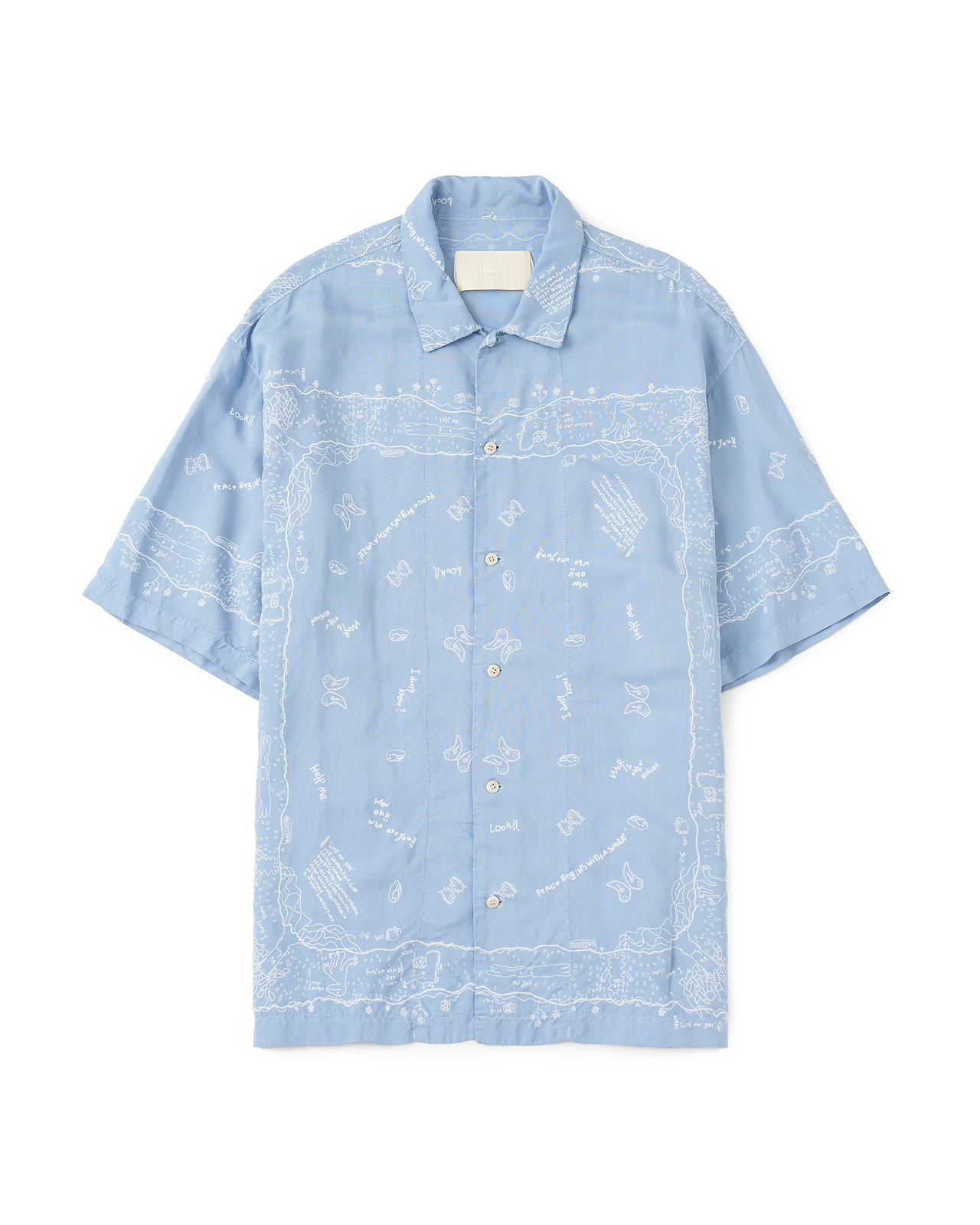 【26SS】ラクガキバンダナシャツ