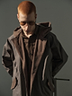【26AW】コットンOXフーディッドショートコート