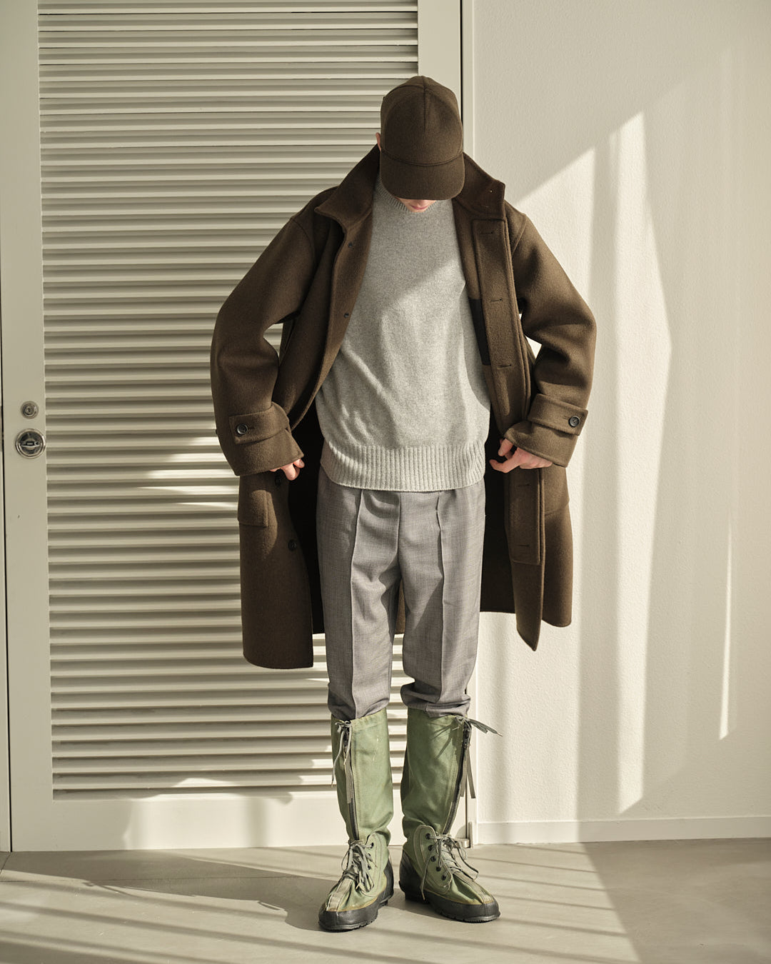 【26AW】ファインウールプルオーバーニット