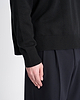 【26SS】コットンカシミアアシンメトリーハーフジッププルオーバー