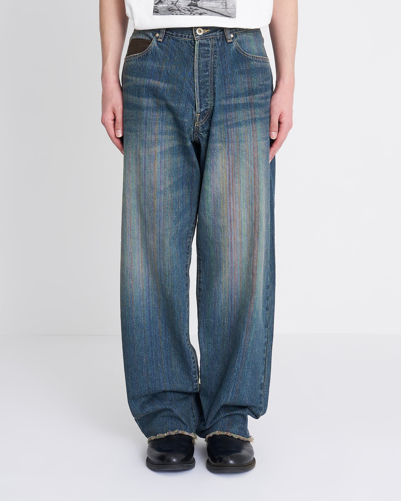 【26AW】NEWレインボーデニムパンツ