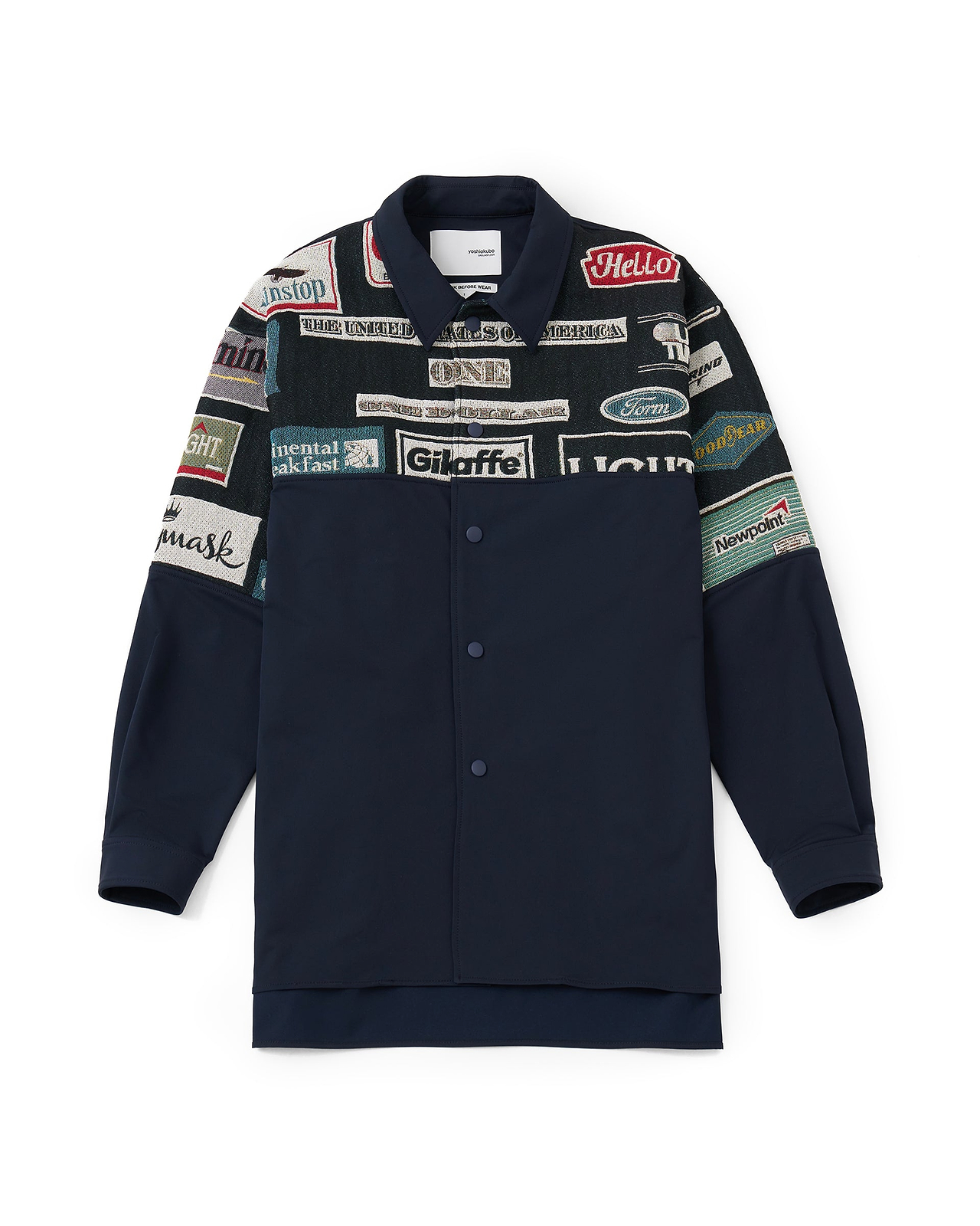 【26SS】マルチロゴシャツブルゾン