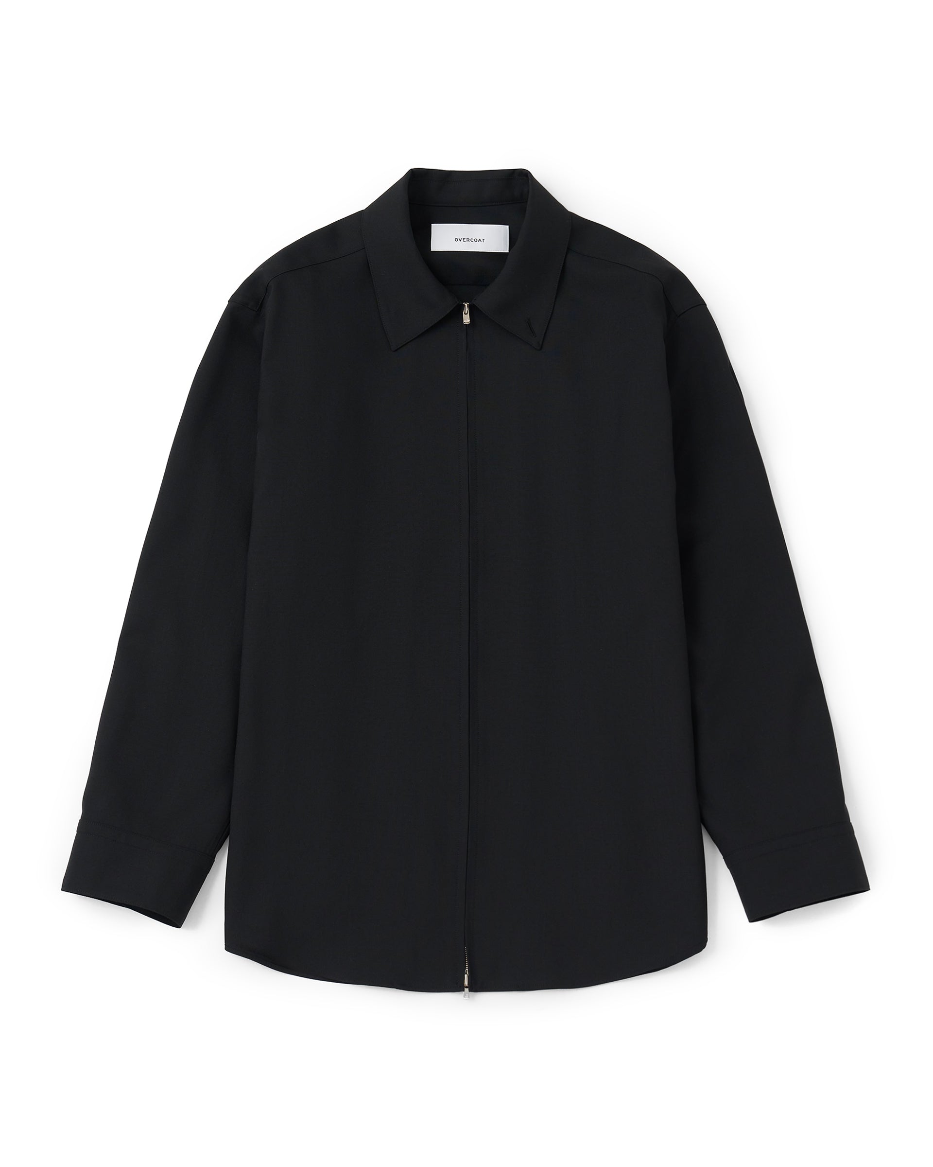 OVERCOAT】ジップアップシャツ | スタンドカラー | 羽織り | F/STORE
