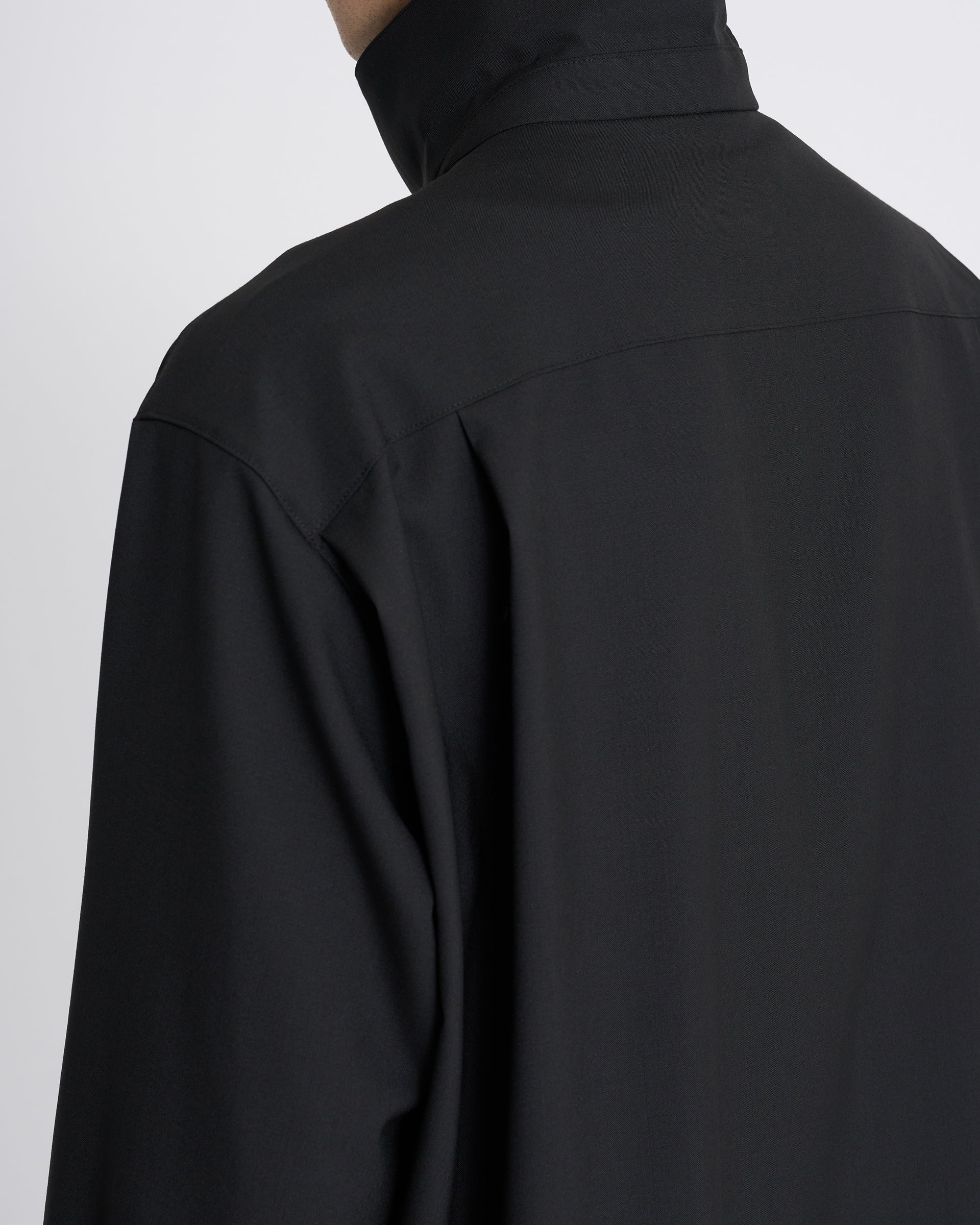 バリバス ジップアップシャツ OVERCOAT】ジップアップシャツ | スタンドカラー | 羽織り | F/STORE