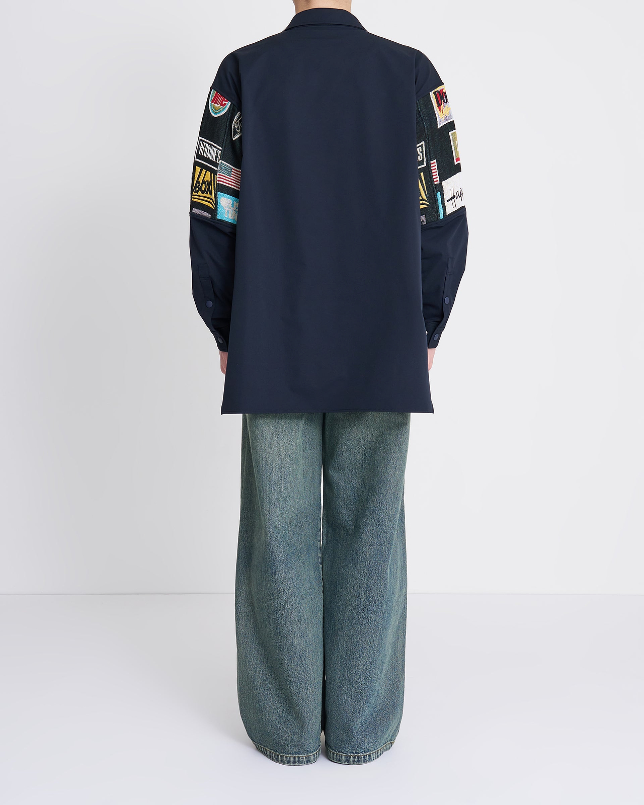 【26SS】マルチロゴシャツブルゾン