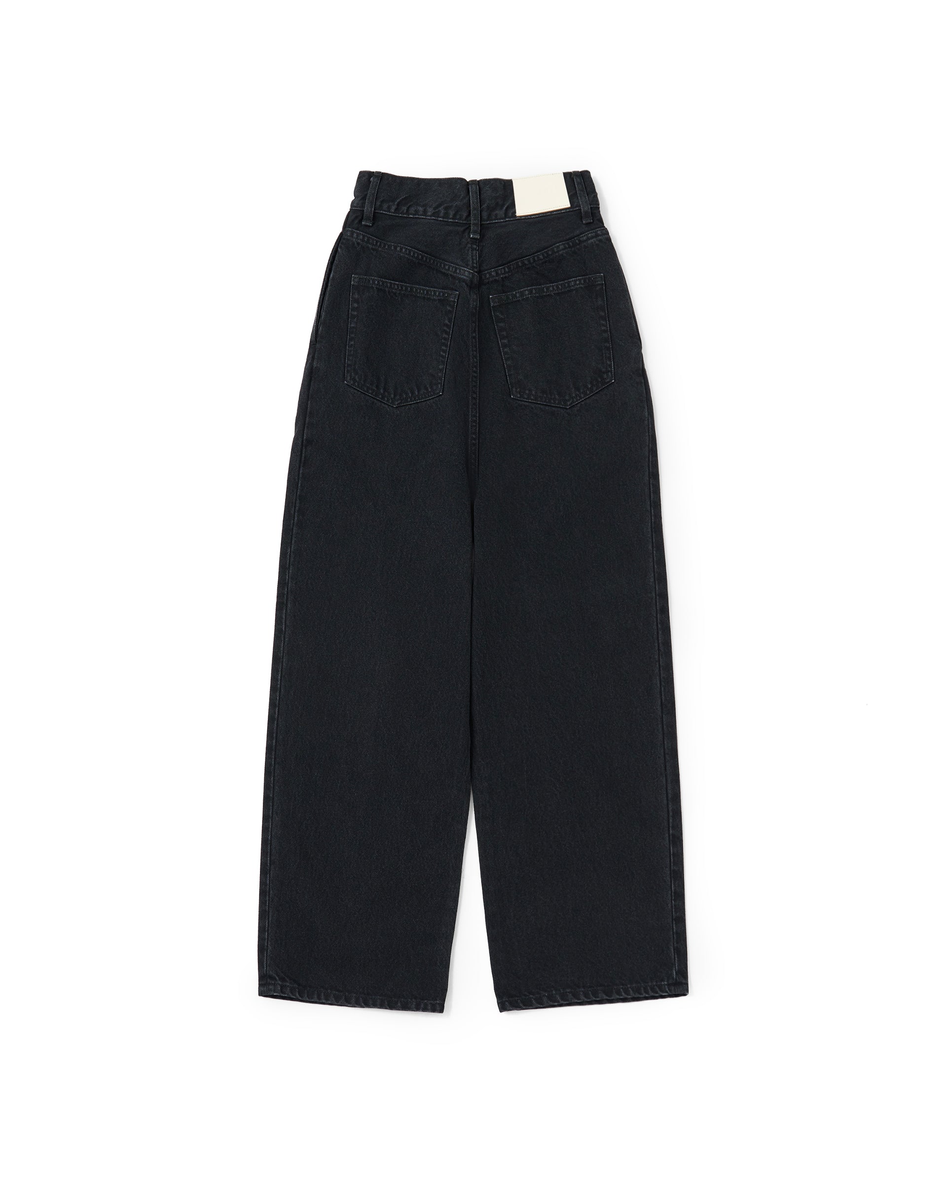 CINOH】2タックデニムトラウザーズ | セットアップ | 14ozブラック
