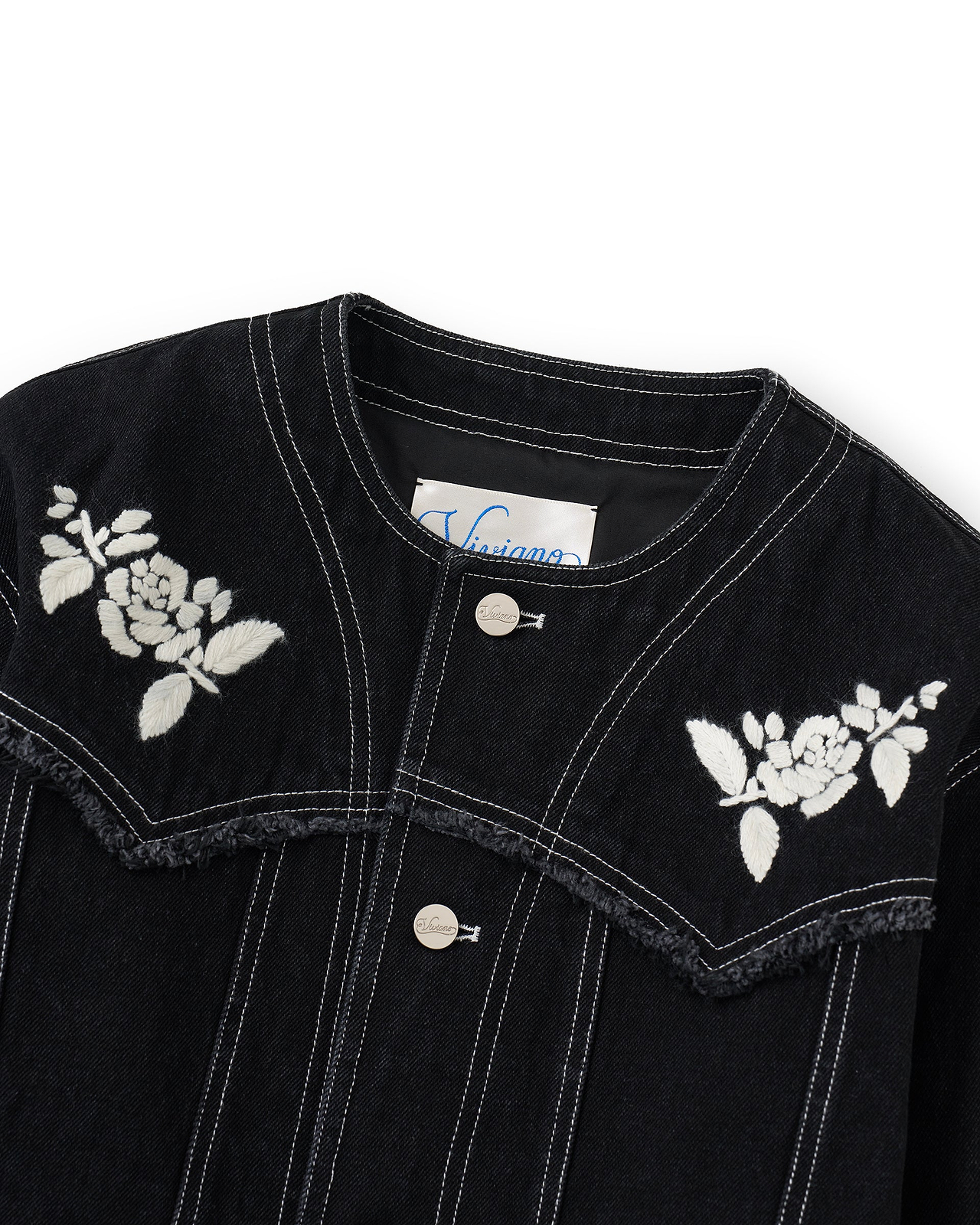 【26SS】ハンドエンブロイダリーデニムジャケット