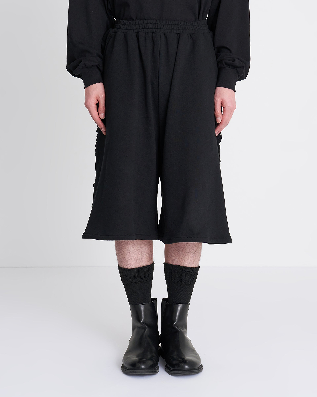 【26SS】ジャージーラッフルショーツ