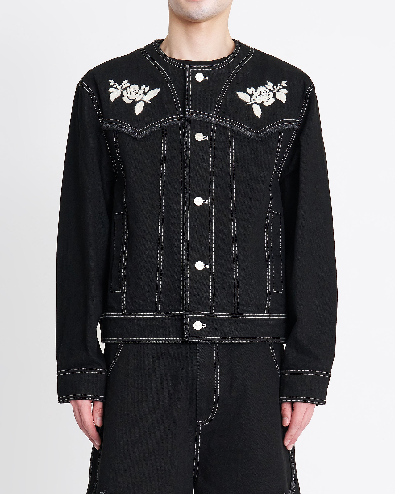 【26SS】ハンドエンブロイダリーデニムジャケット